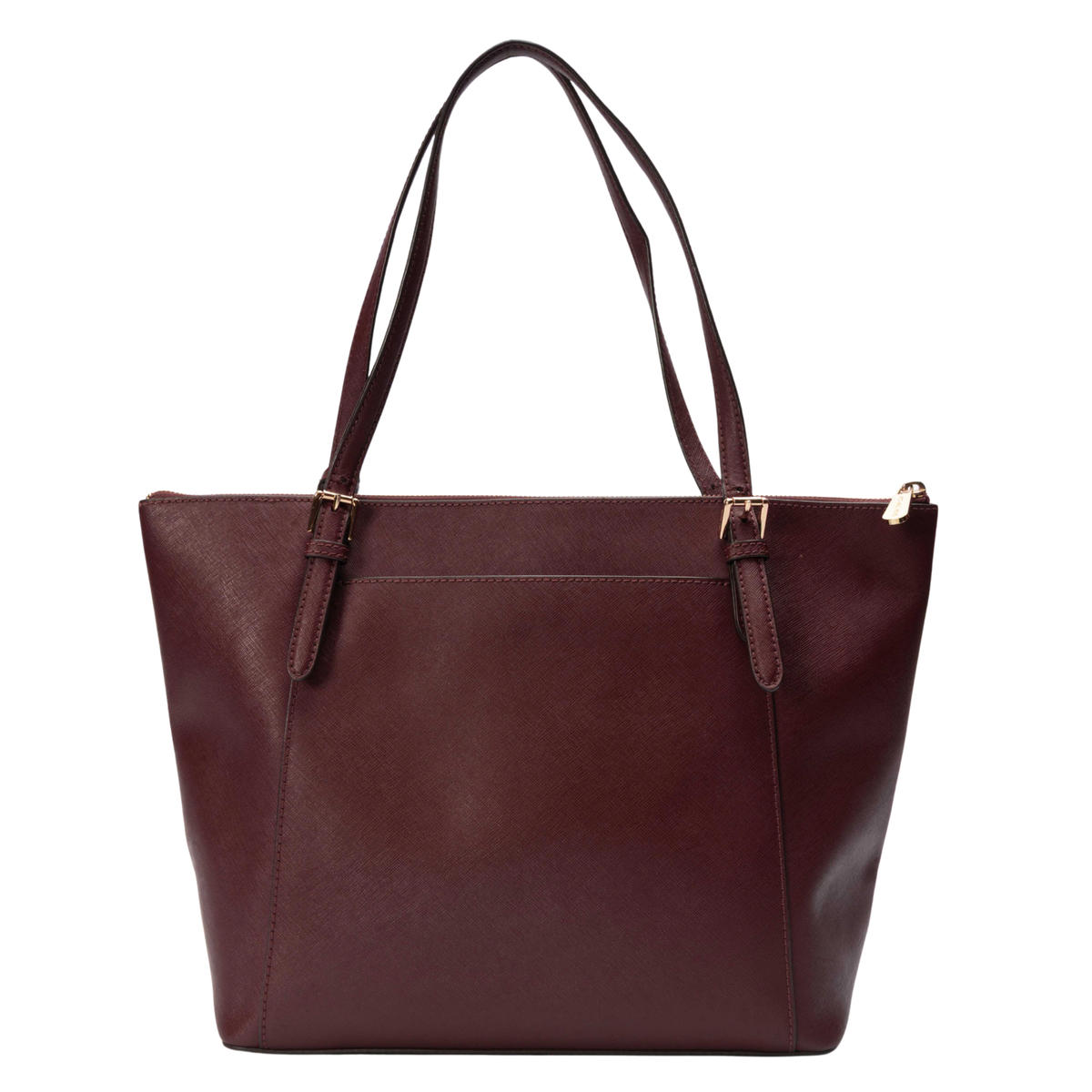 Michael Kors Burgundy Top-Zip Tote