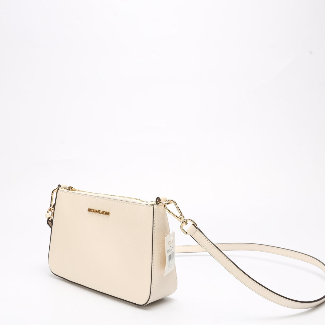 Michael Kors Jet Set White Crossbody Bag