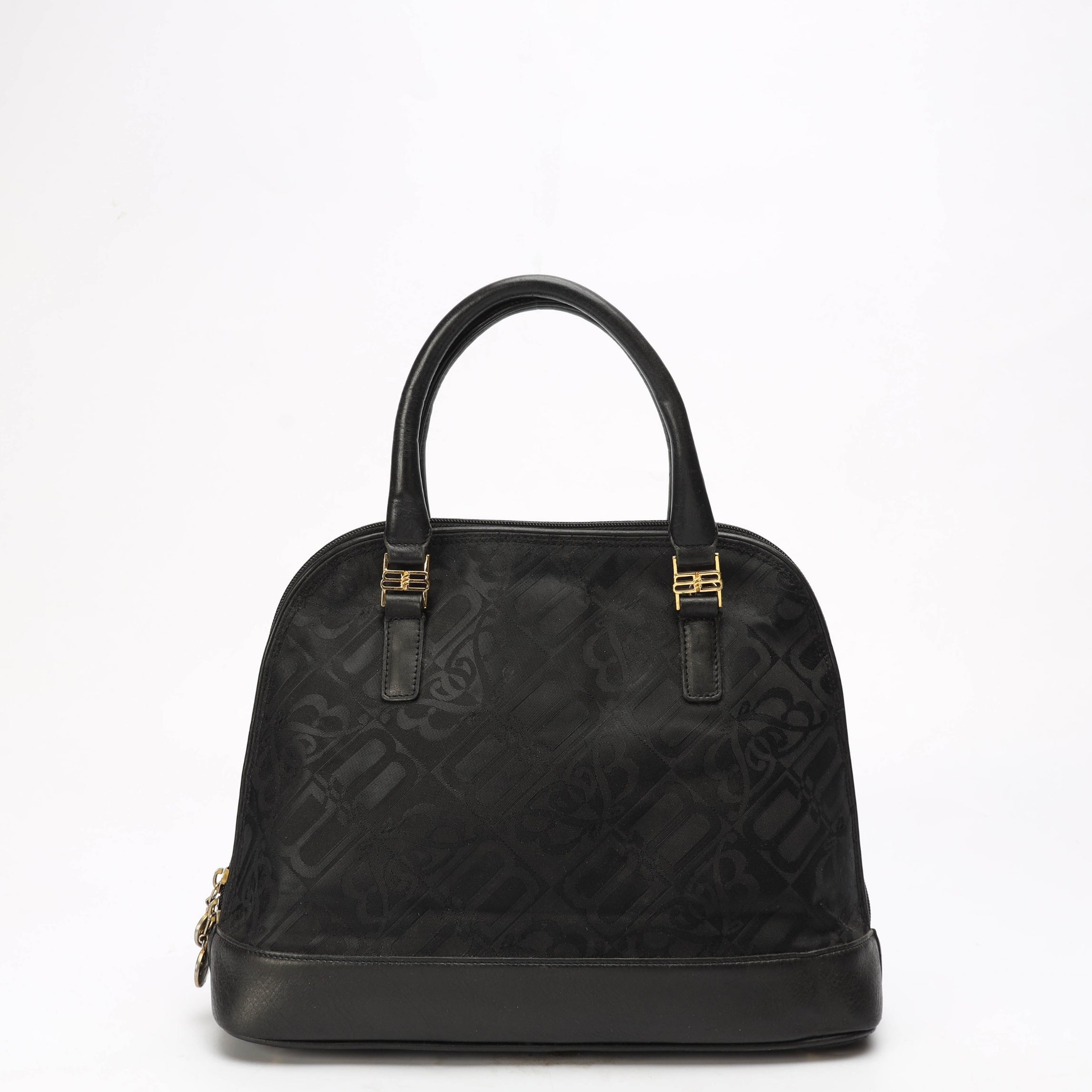 Balenciaga Black Dome Satchel