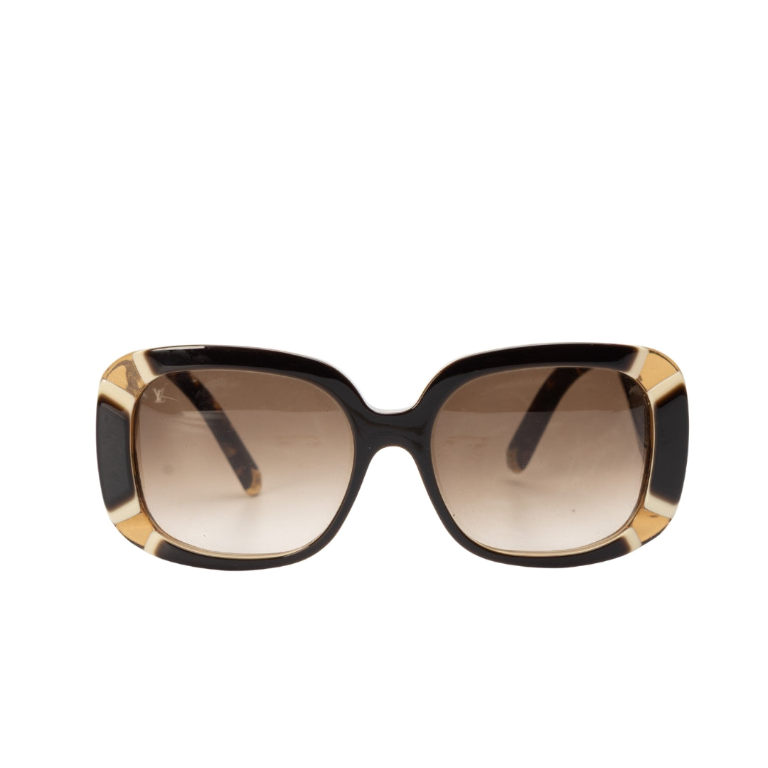 Louis Vuitton Brown Anemone Gradient Sunglasses