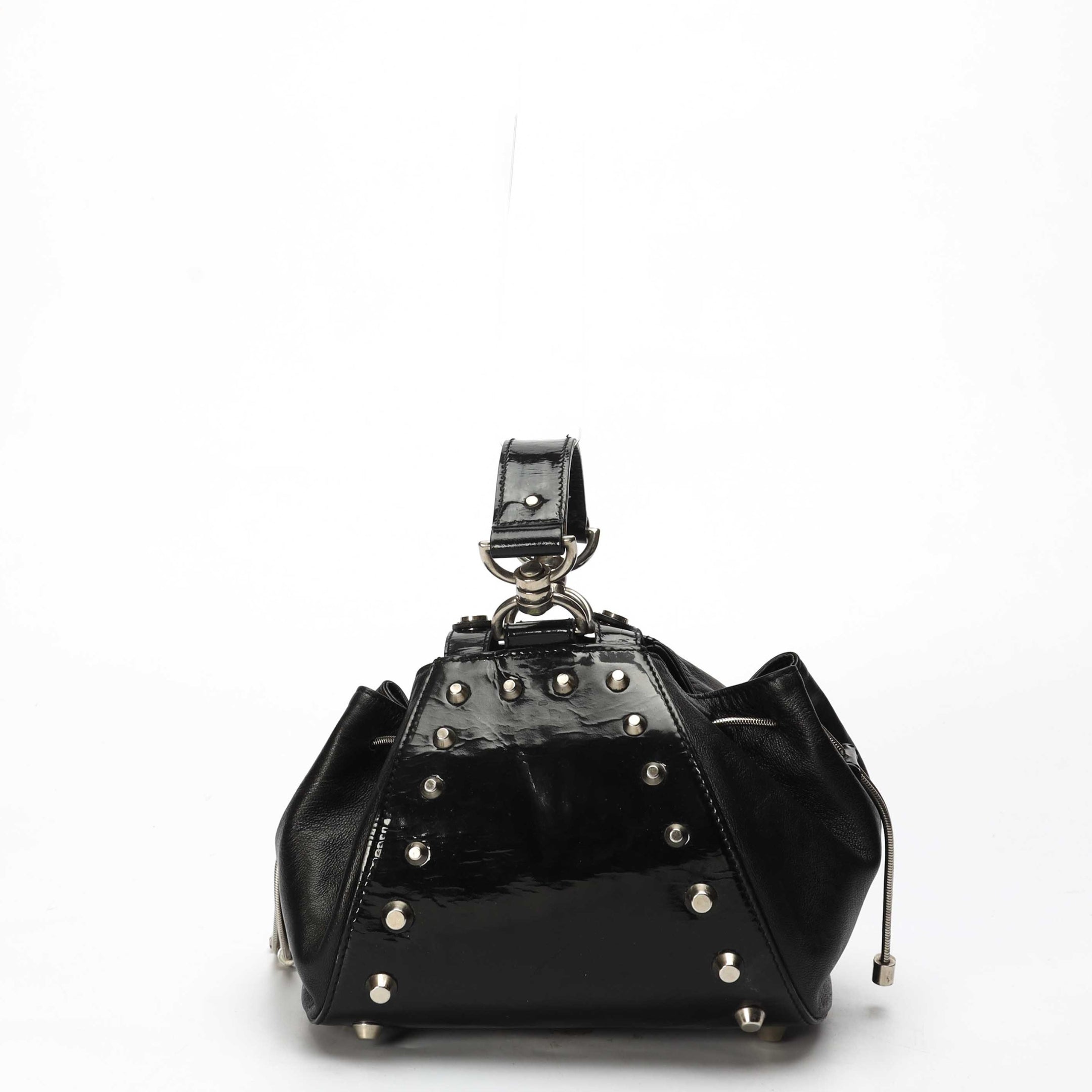 Versace La Medusa Black Bucket Bag