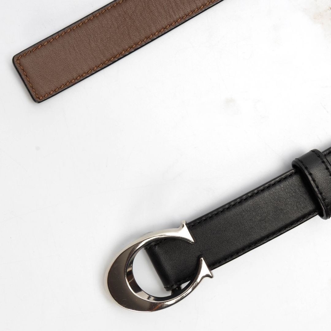 Coach C Buckle Waist Belt