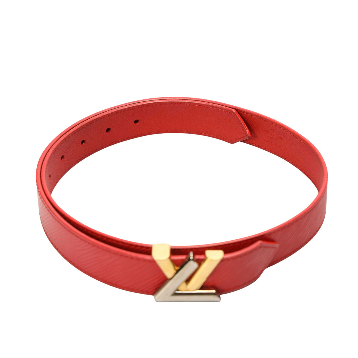 Louis Vuitton Twist Buckle Epi Belt