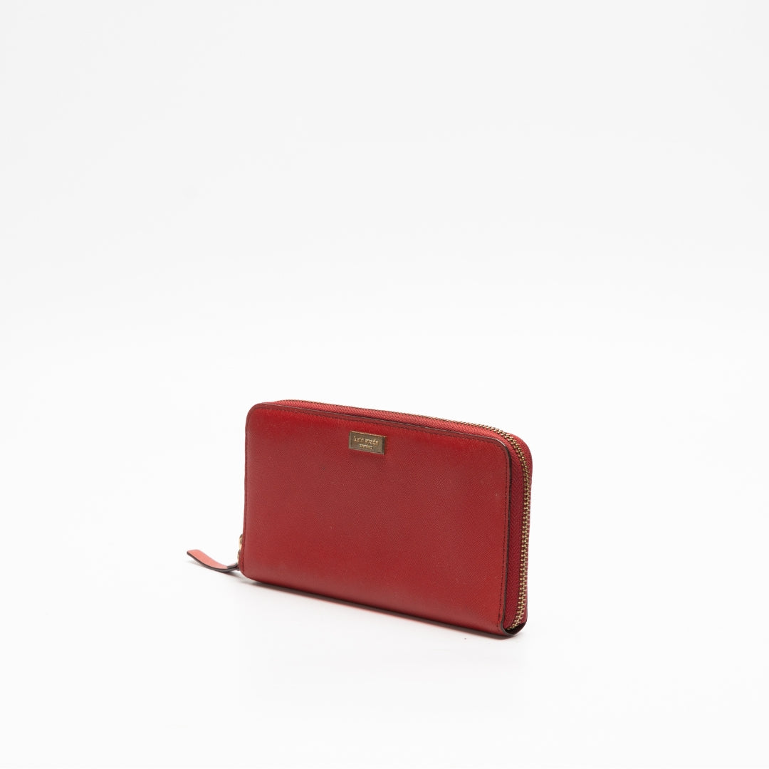 Kate Spade Laurel Way Neda Saffiano Leather Wallet