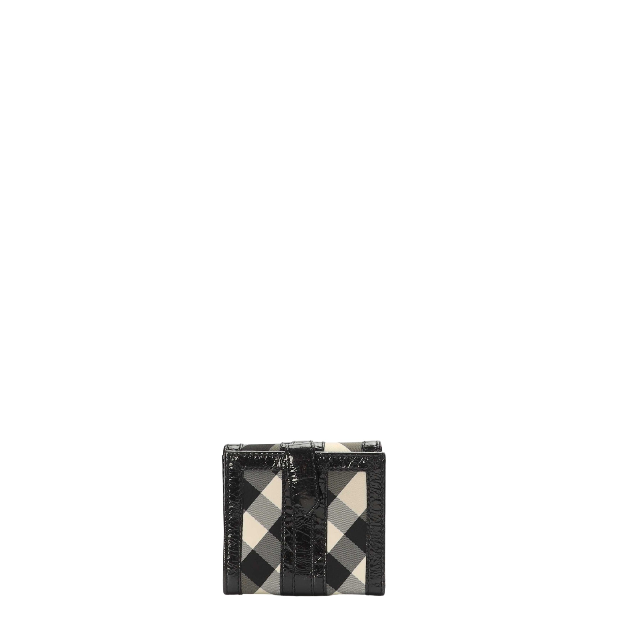 Burberry Check Compact Wallet