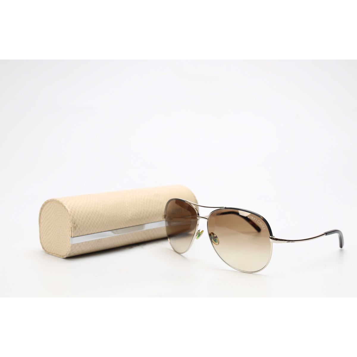 Jimmy Choo Light Brown Sunglasses