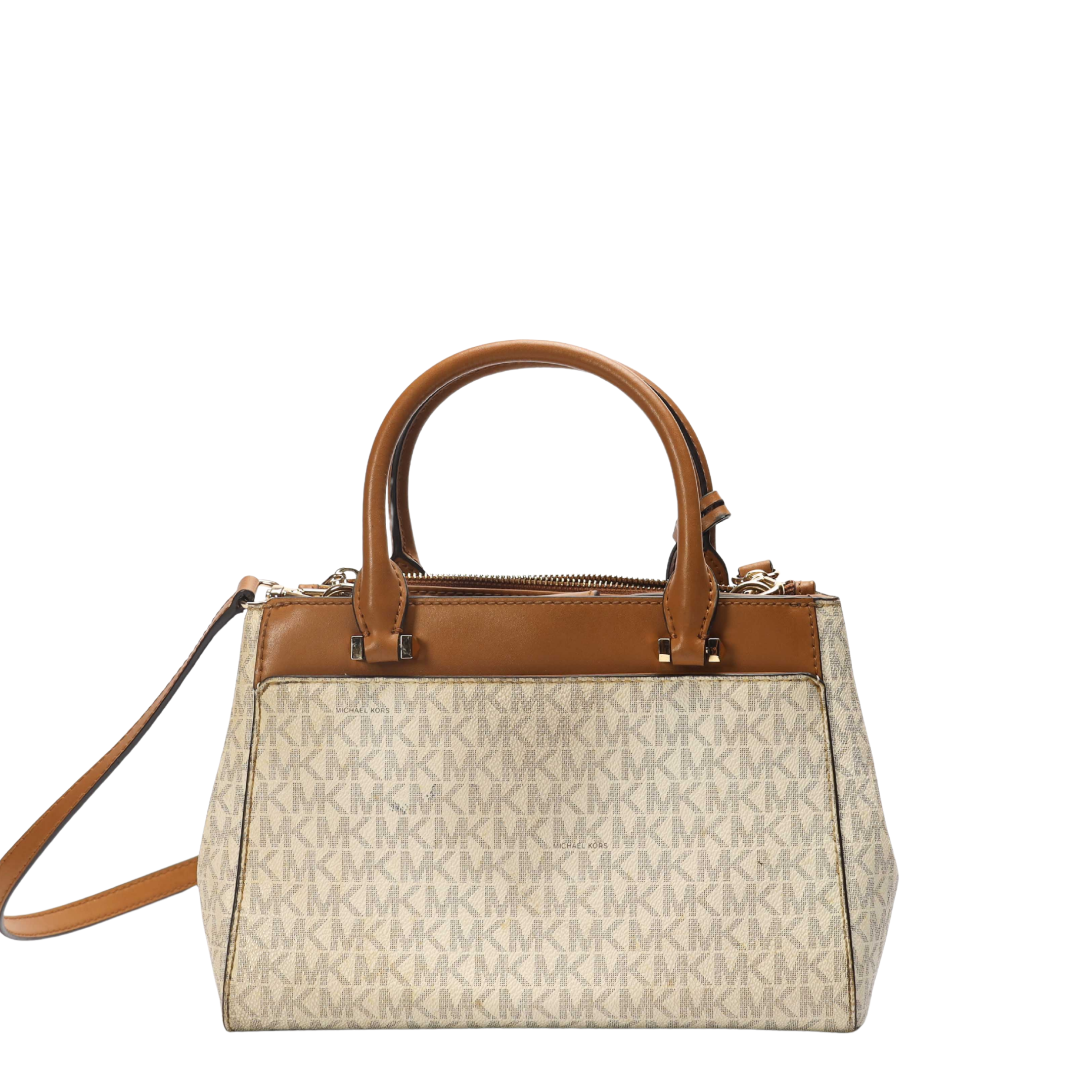 Michael Kors Gibson Small Signature Logo Satchel
