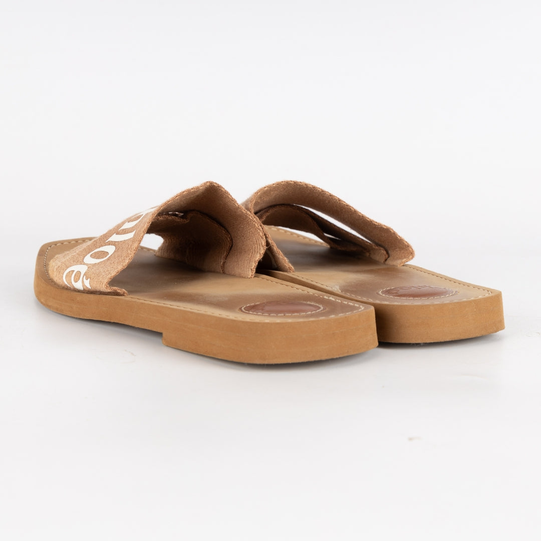 Chloe Woody Mule Sandals