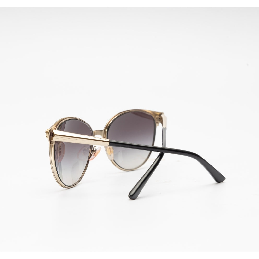 Versace Grey Oval Sunglasses for Women