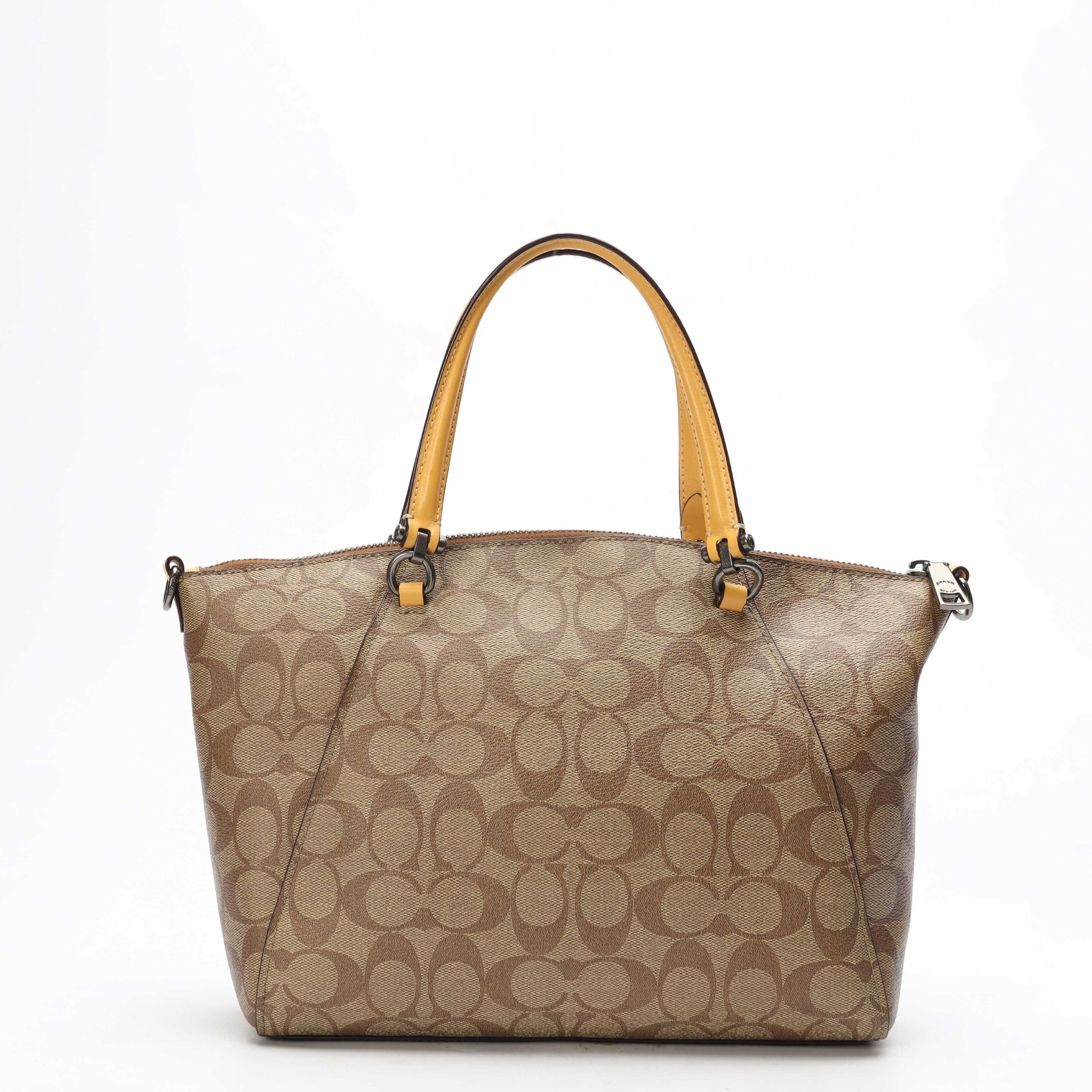 Coach Prairie Signature Canvas Satchel