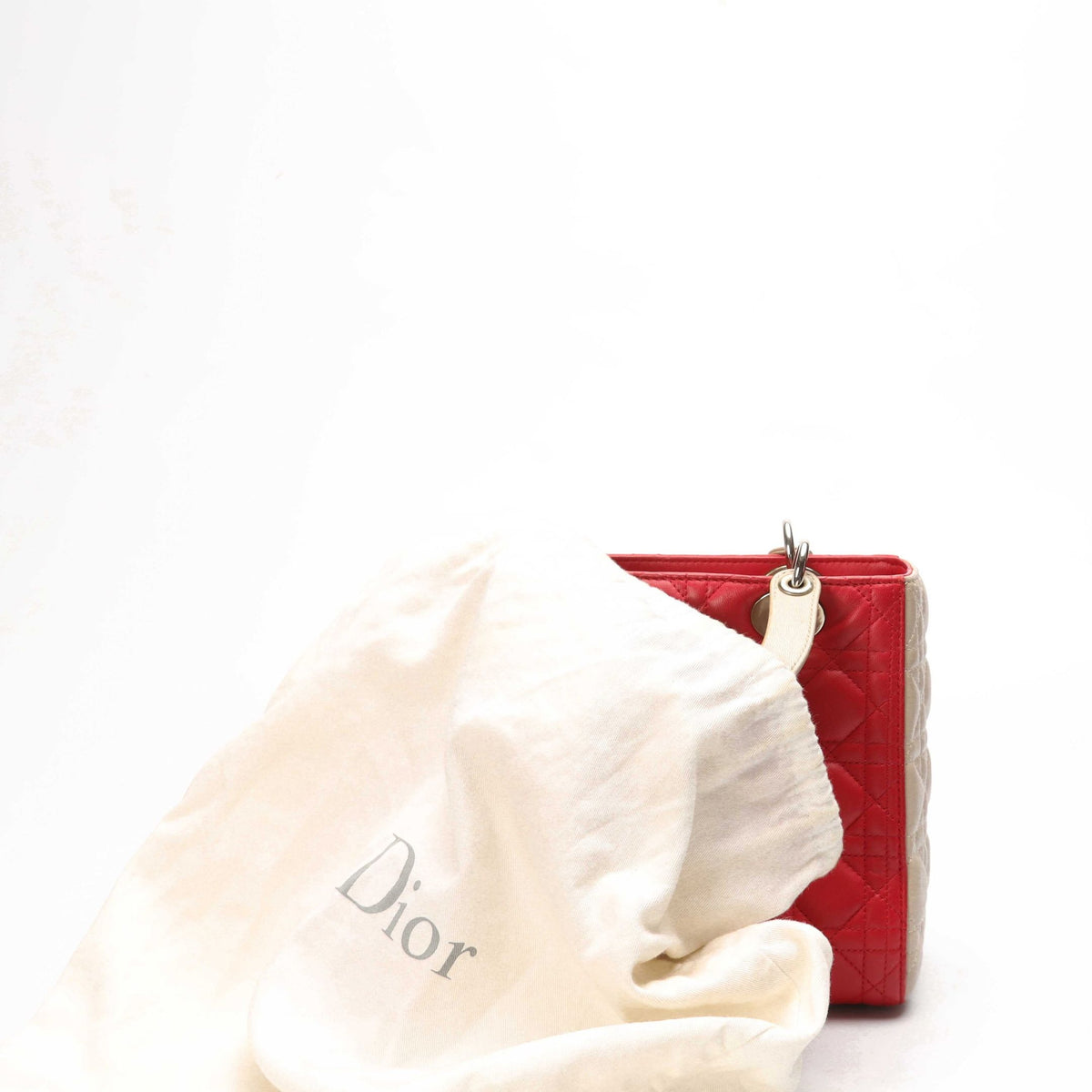 Christian Dior Bi Color Lady Dior Bag