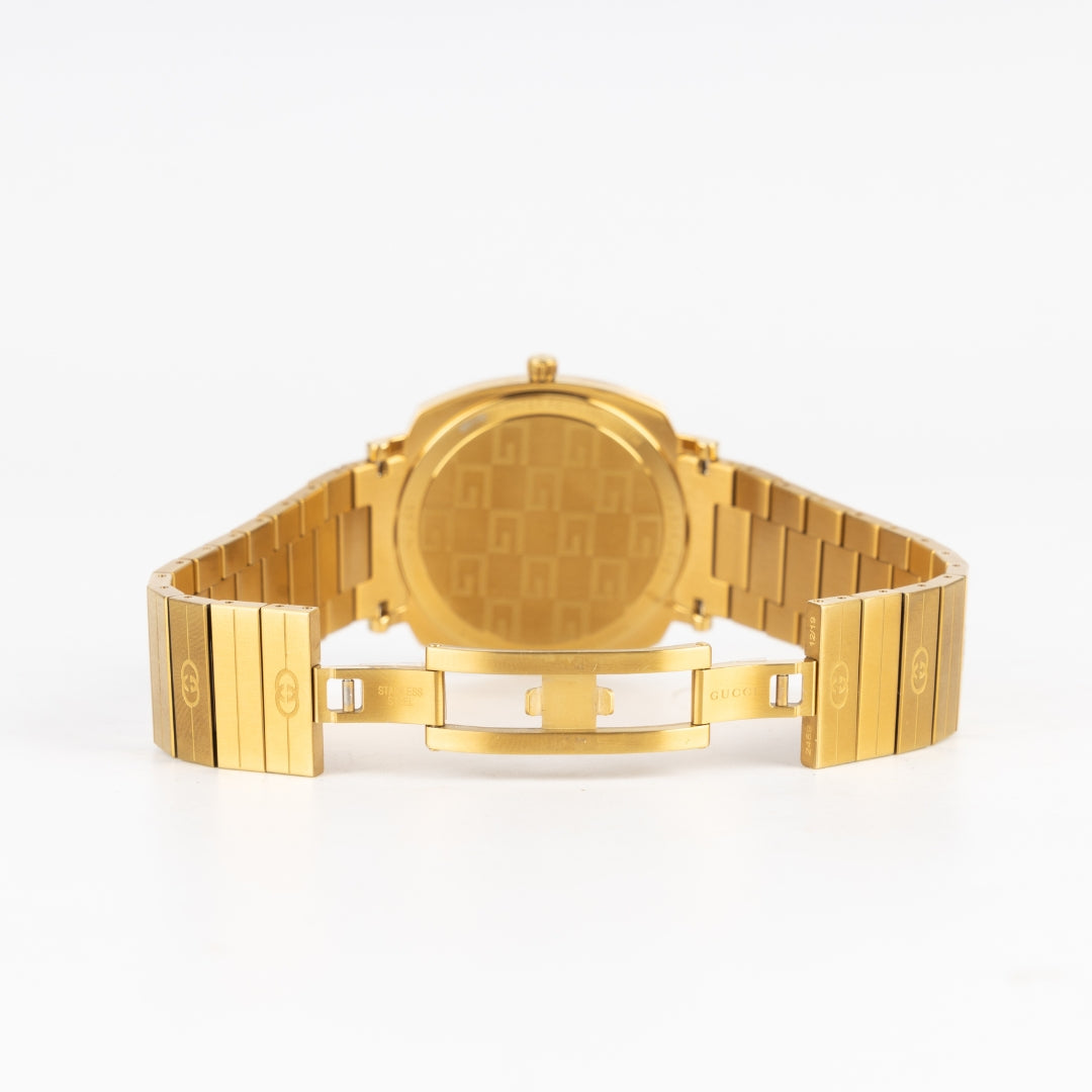 Gucci Yellow Gold PVD Coated Stainless Steel Watch
