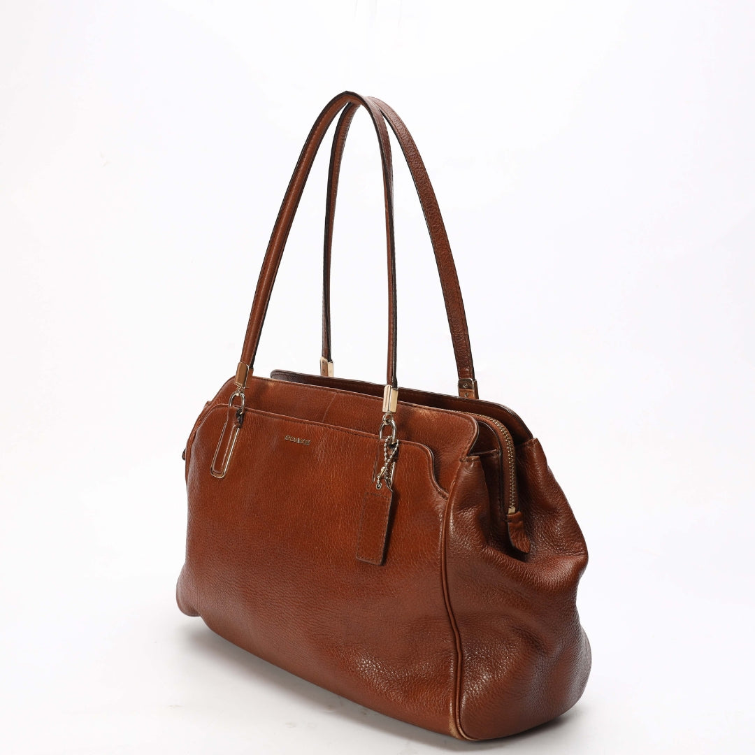 Coach Brown Madison Kimberly Carryall Tote