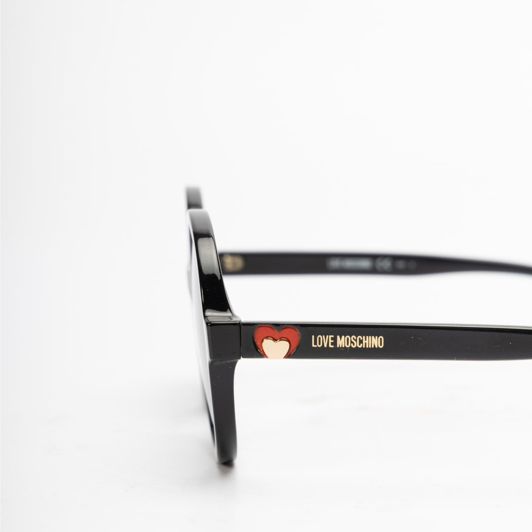 Love Moschino UV-Protected Circular Sunglasses