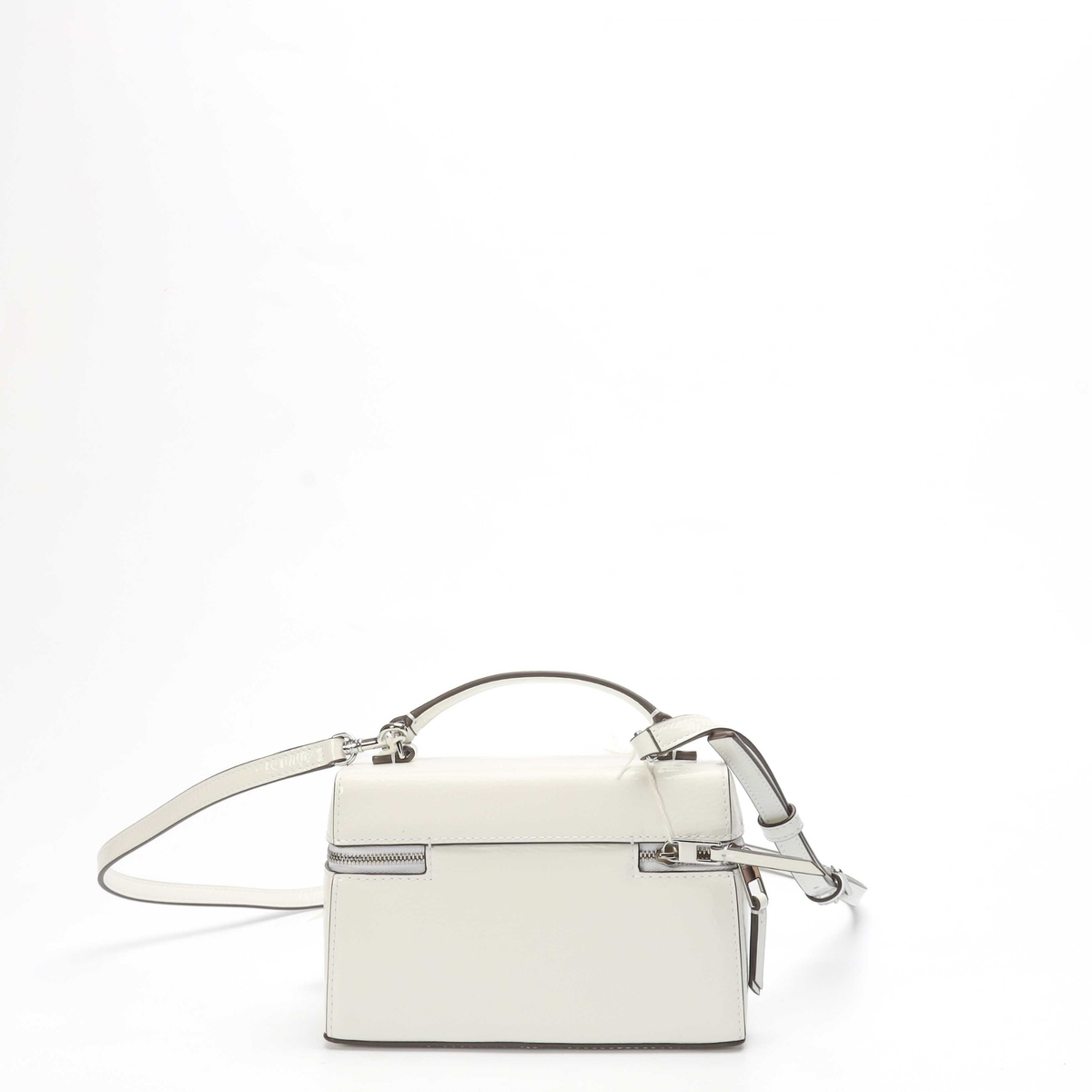 Tory Burch White Slim Romy Crossbody Bag