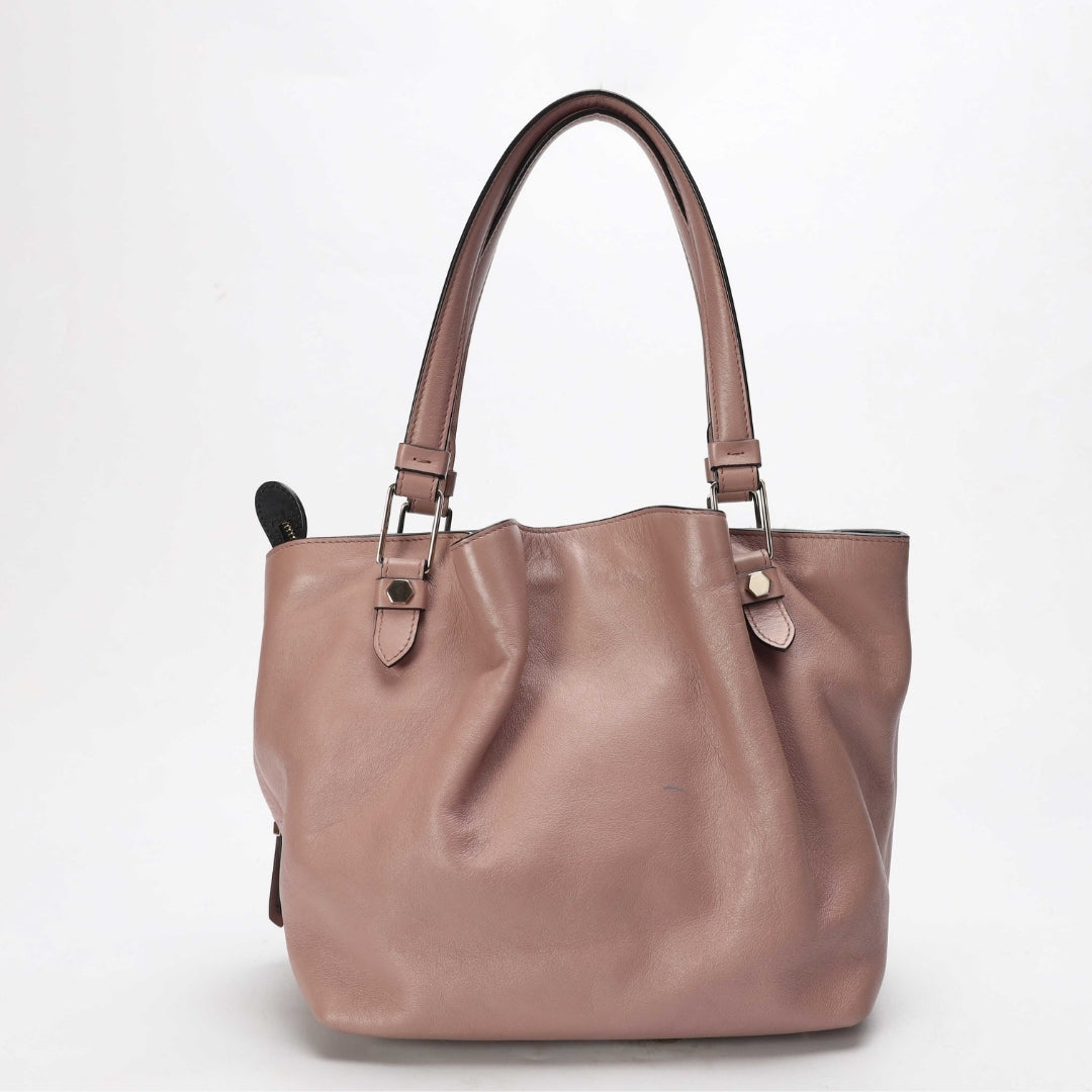 Tods Pink Medium Shopping Bag