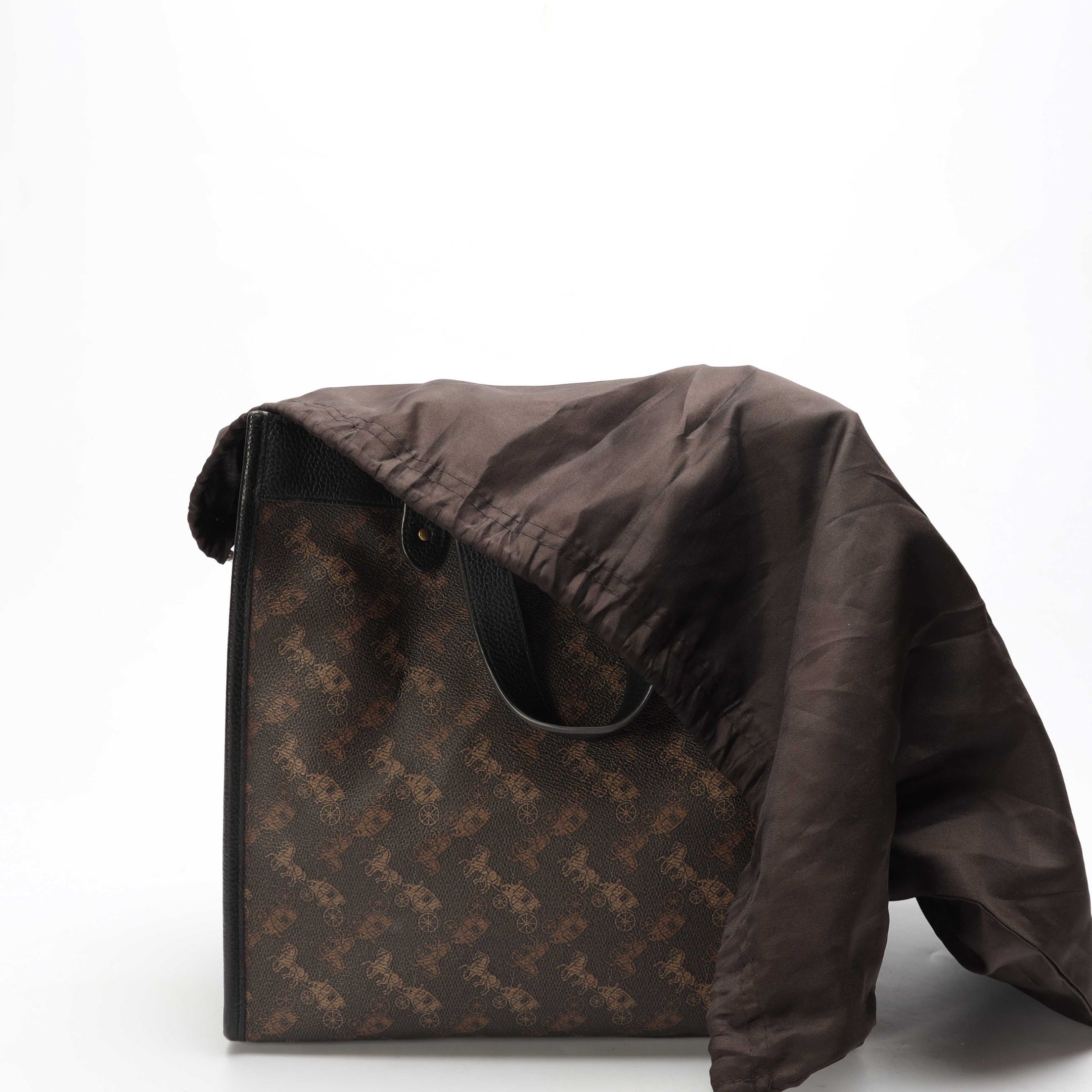 Coach Field Horse And Carriage Print Tote