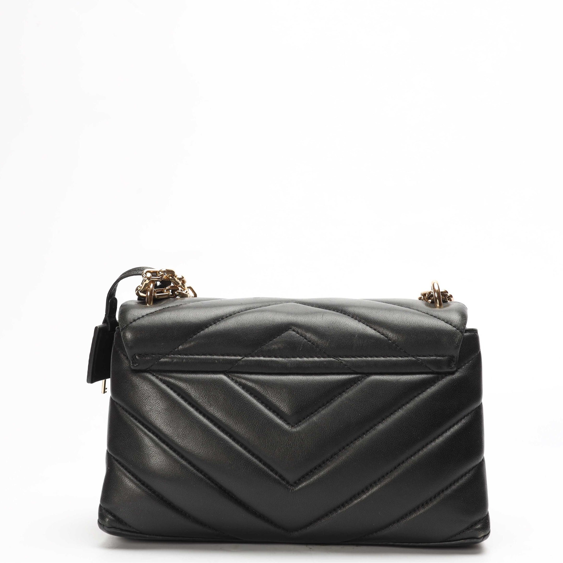 Michael Kors Black Quilted Cece Shoulder Bag