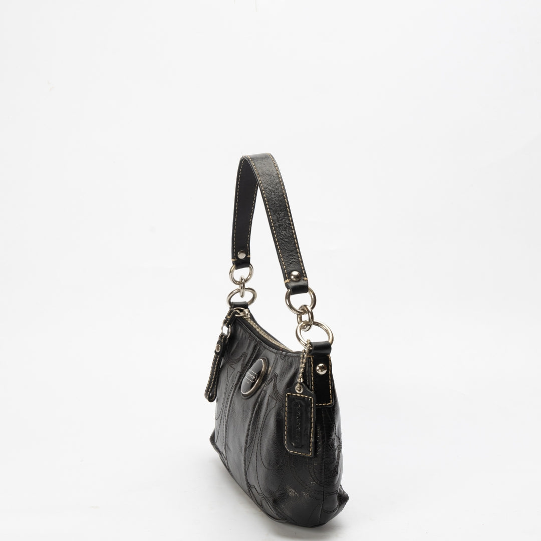 Coach Black Vintage Baguette