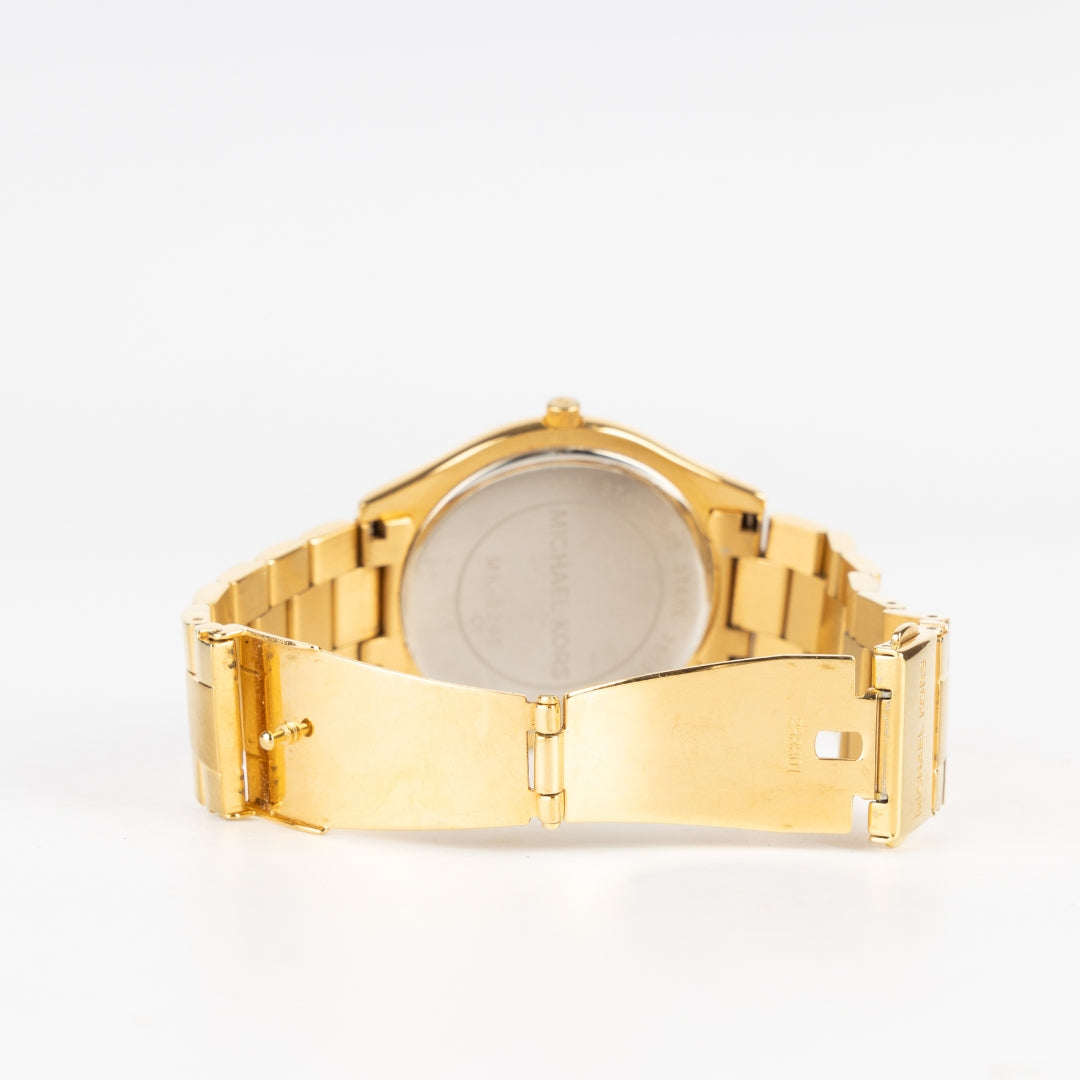 Michael Kors Metallic Blue Dial Watch