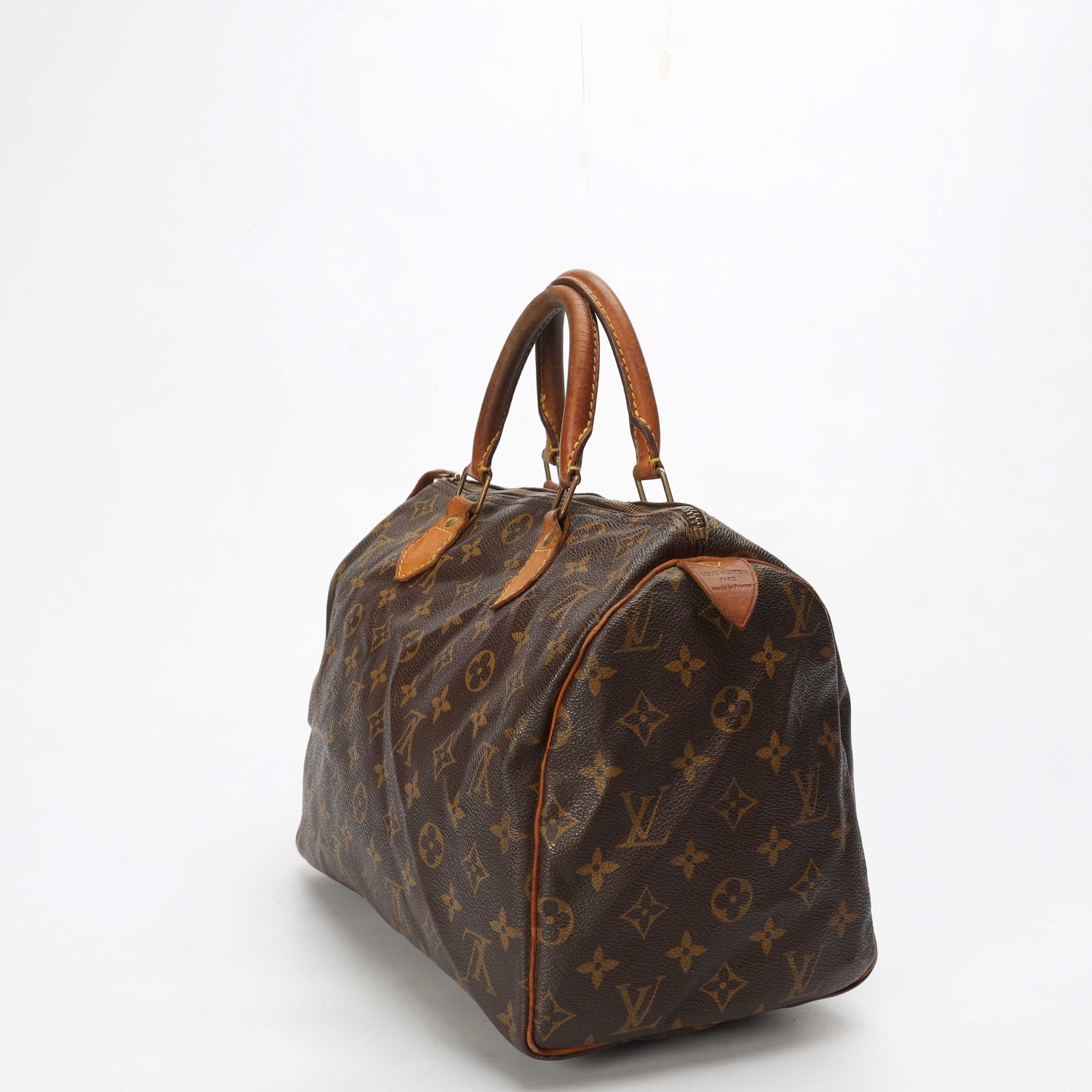 Louis Vuitton Monogram Speedy 30 Satchel
