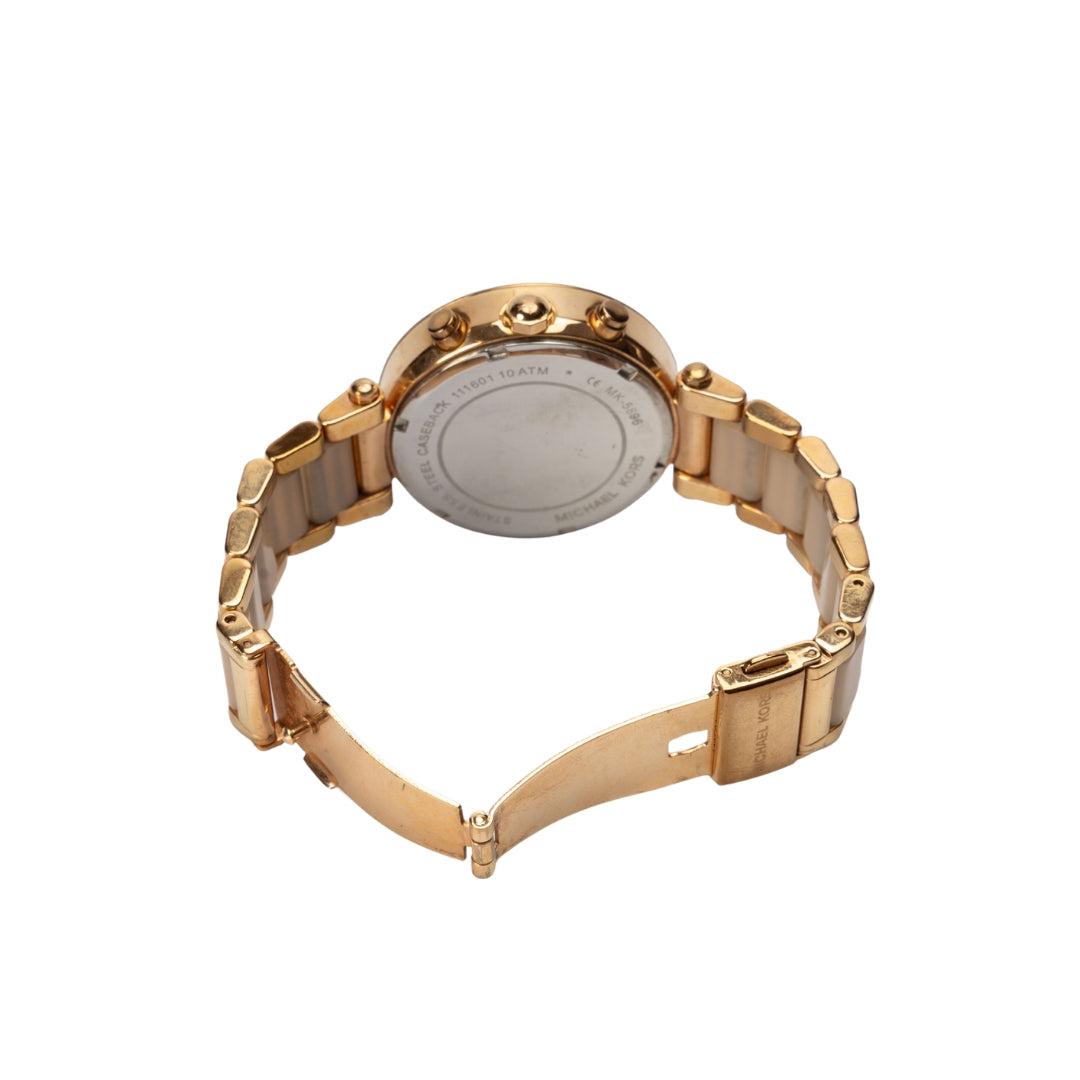Michael Kors Champagne Parker Women's Watch