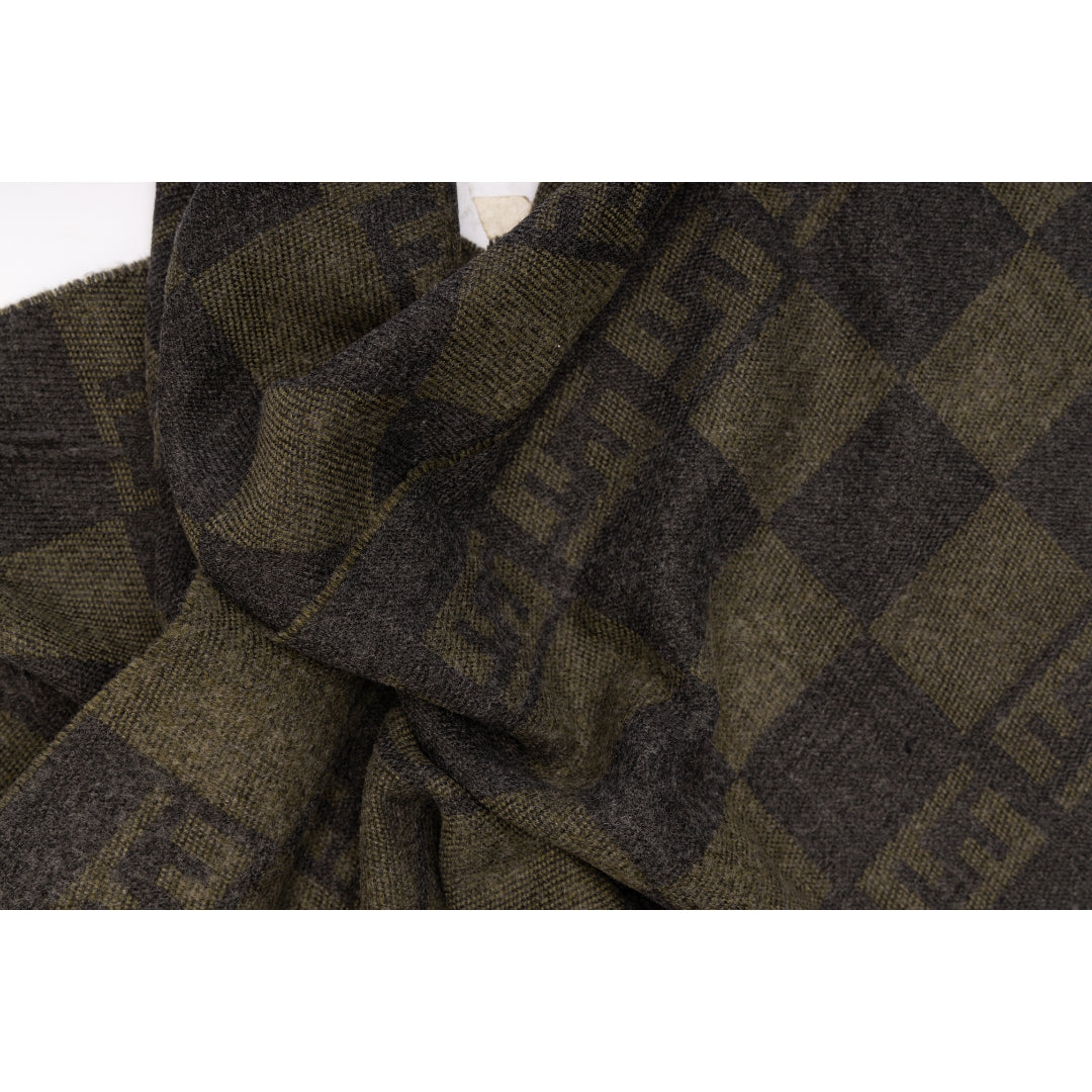 Fendi Roma Italia Wool Scarf