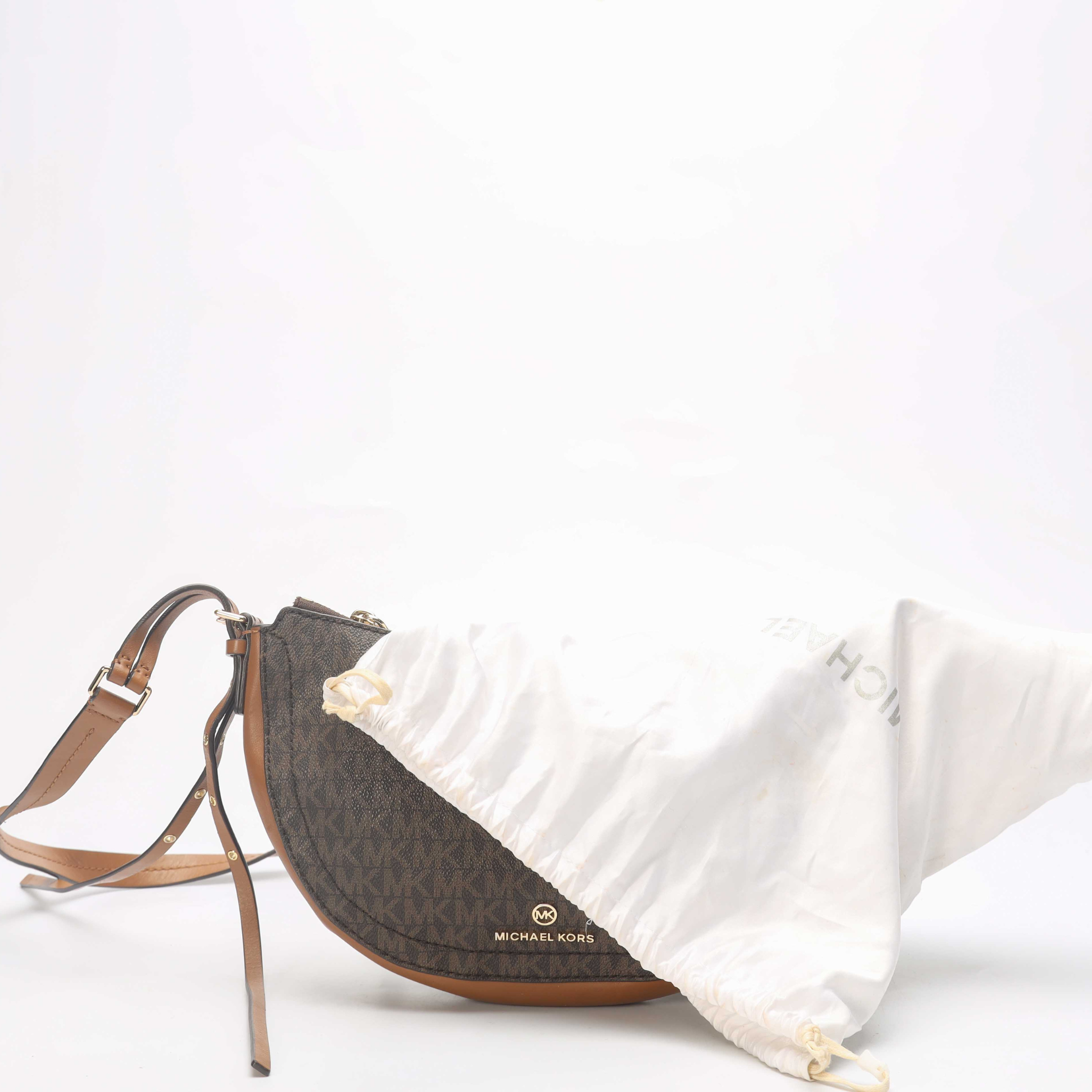 Michael Kors Dover Half Moon Crossbody Bag
