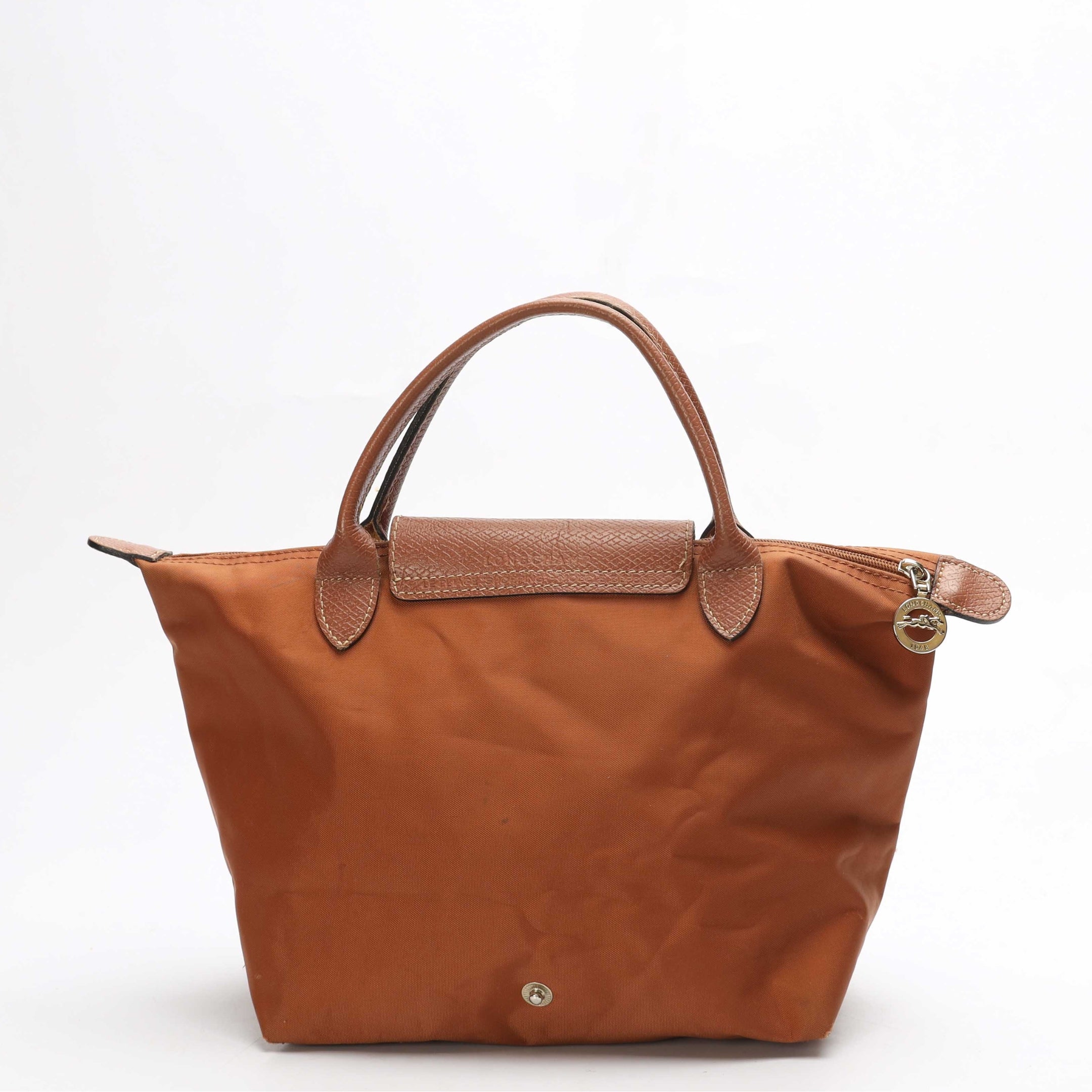 Longchamp Le Pliage Original Cognac Handbag