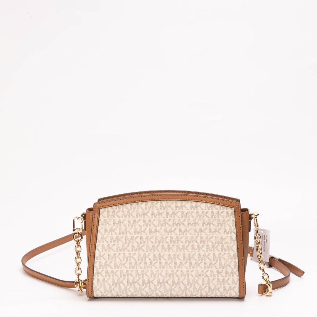 Michael Kors Chantal Signature Logo Messenger Bag