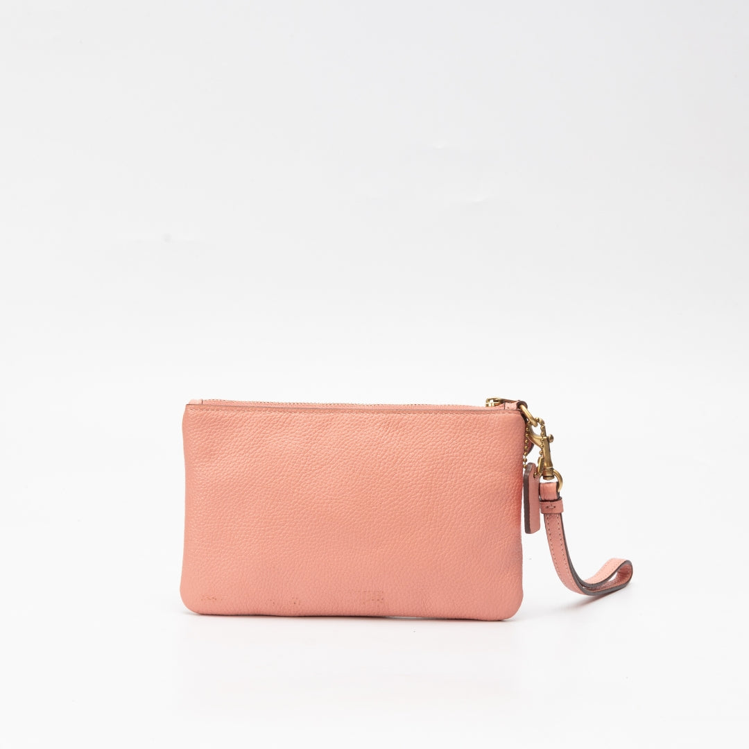 Coach Pink Medium Wristlet