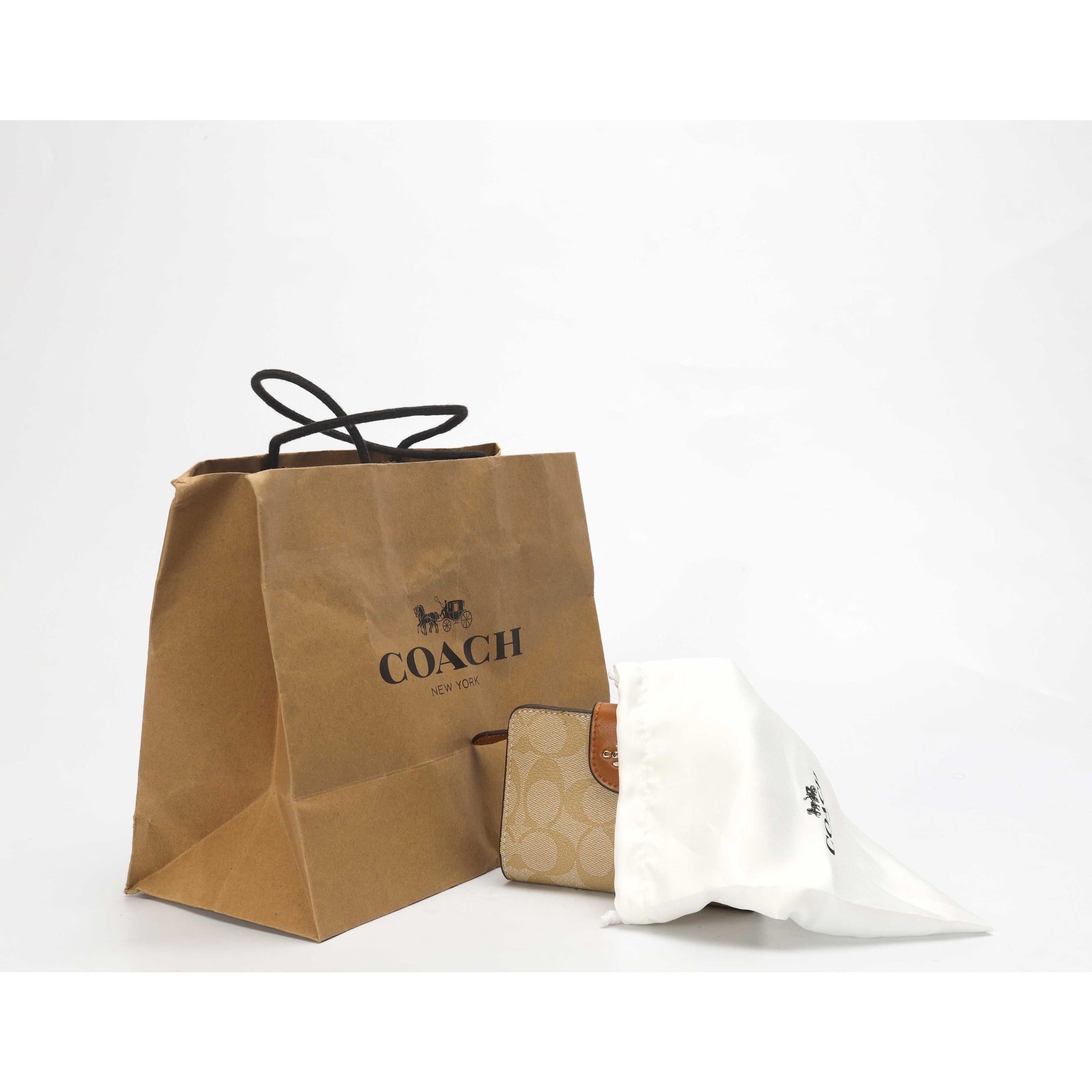 Coach Signature Canvas Wallet