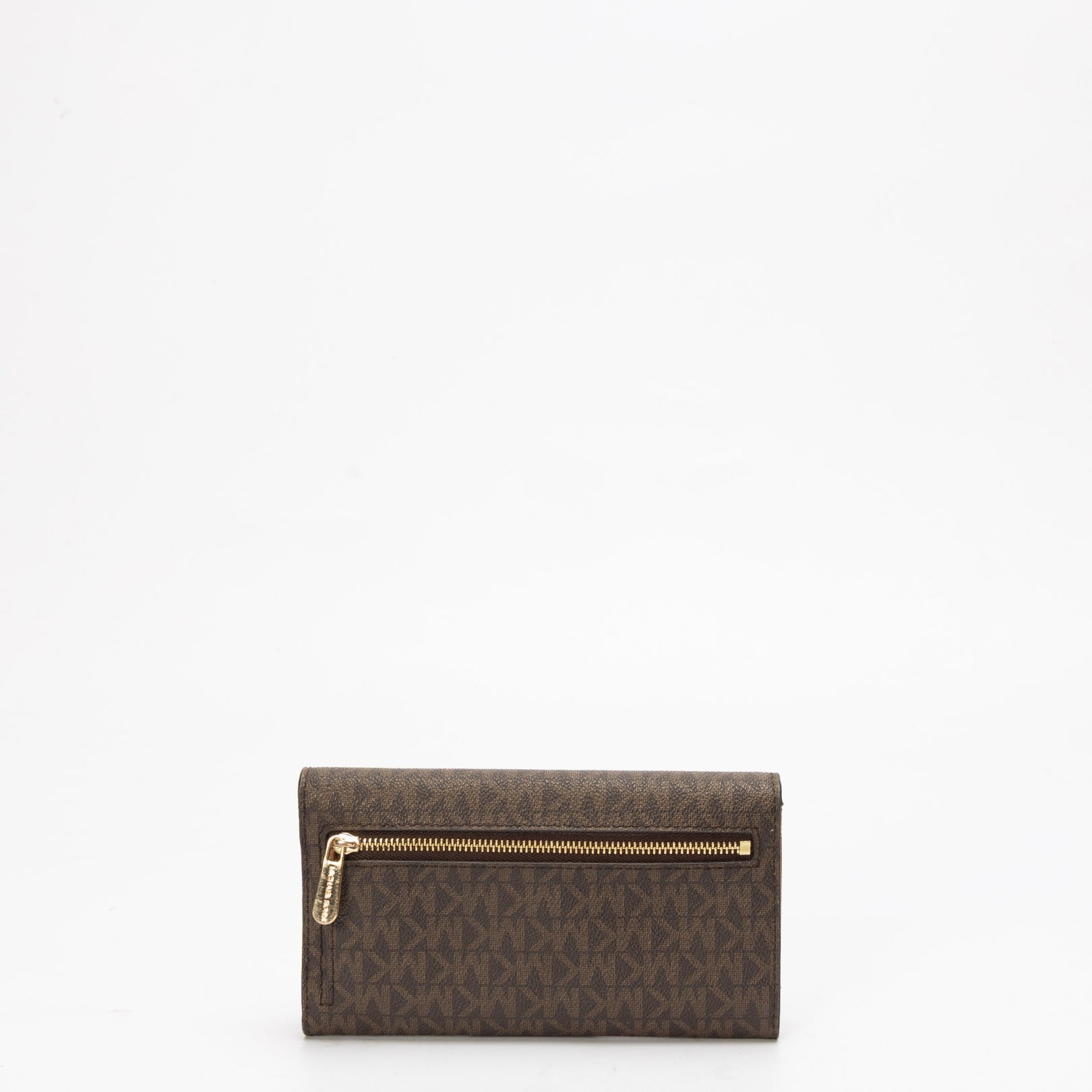 Michael Kors Brown Jet Set Logo Wallet