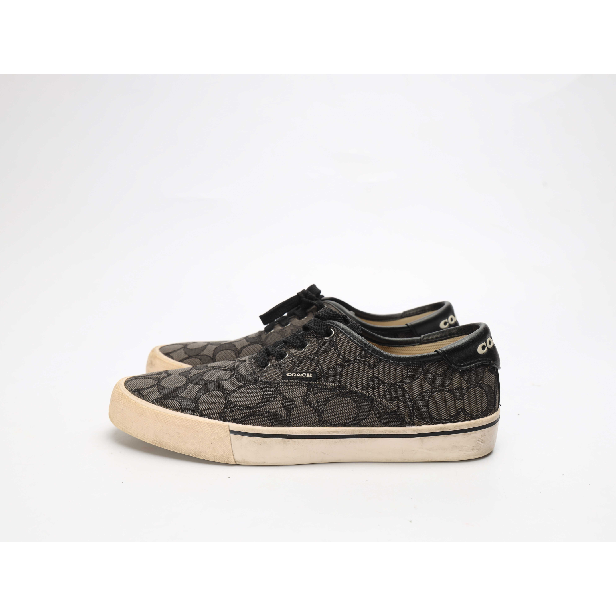 Coach Skate Signature Lace-Up Sneakers