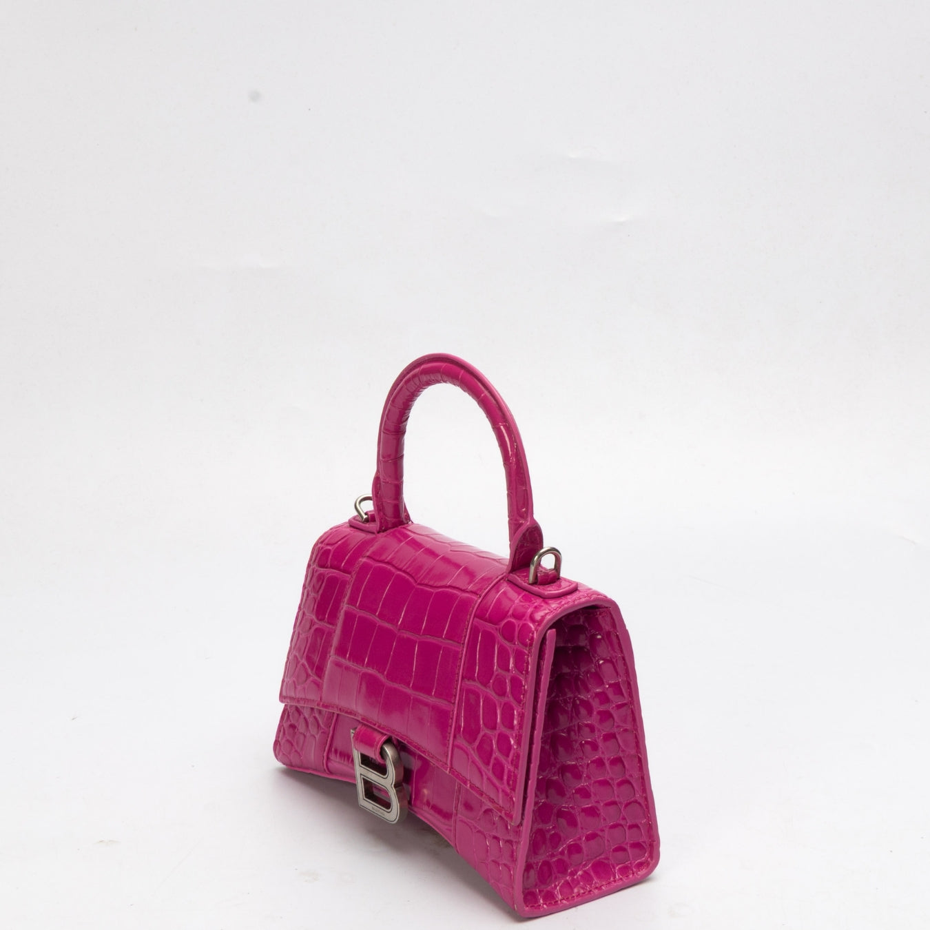 Balenciaga XS Pink Hourglass Crossbody Bag