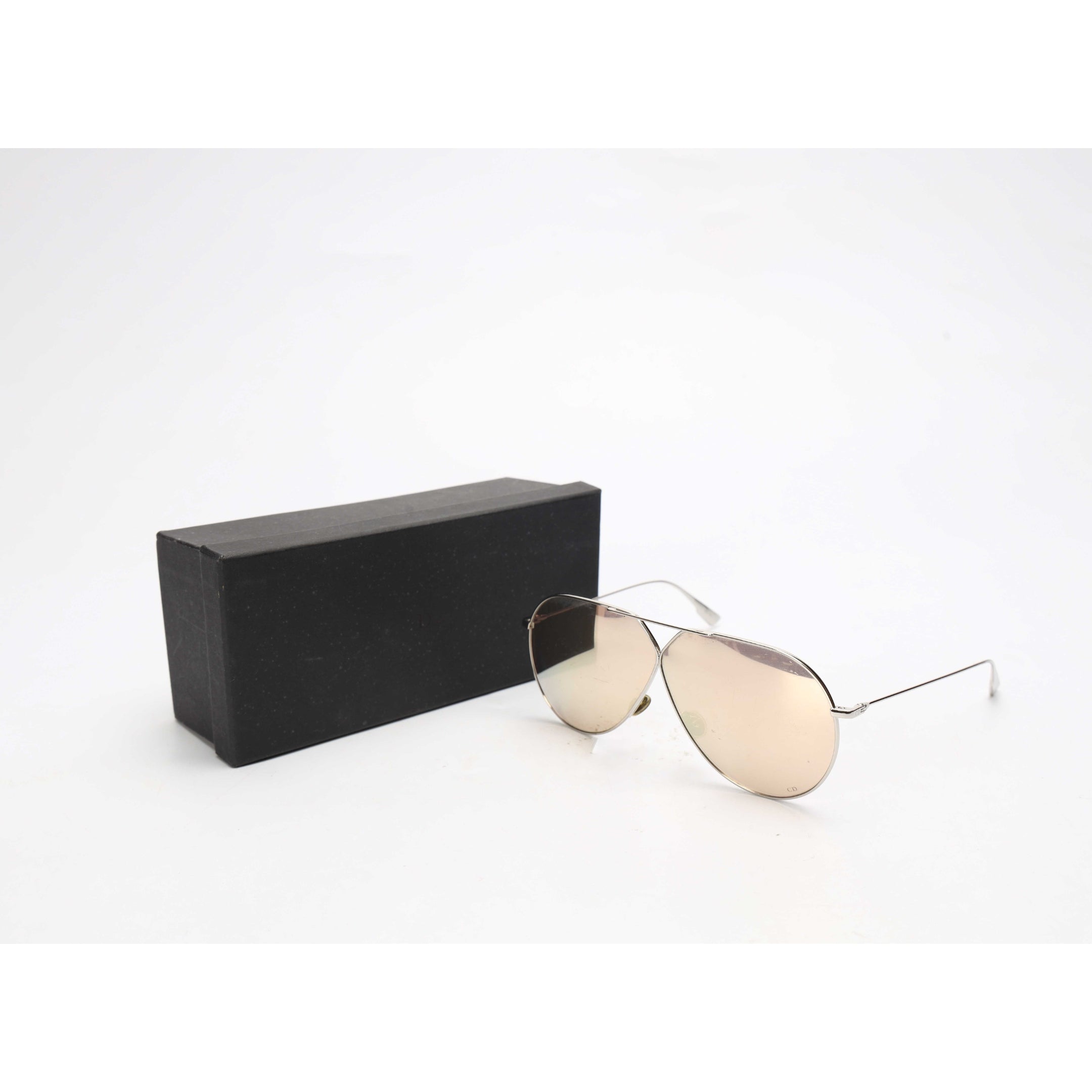 Christian Dior Metal Aviator Sunglasses