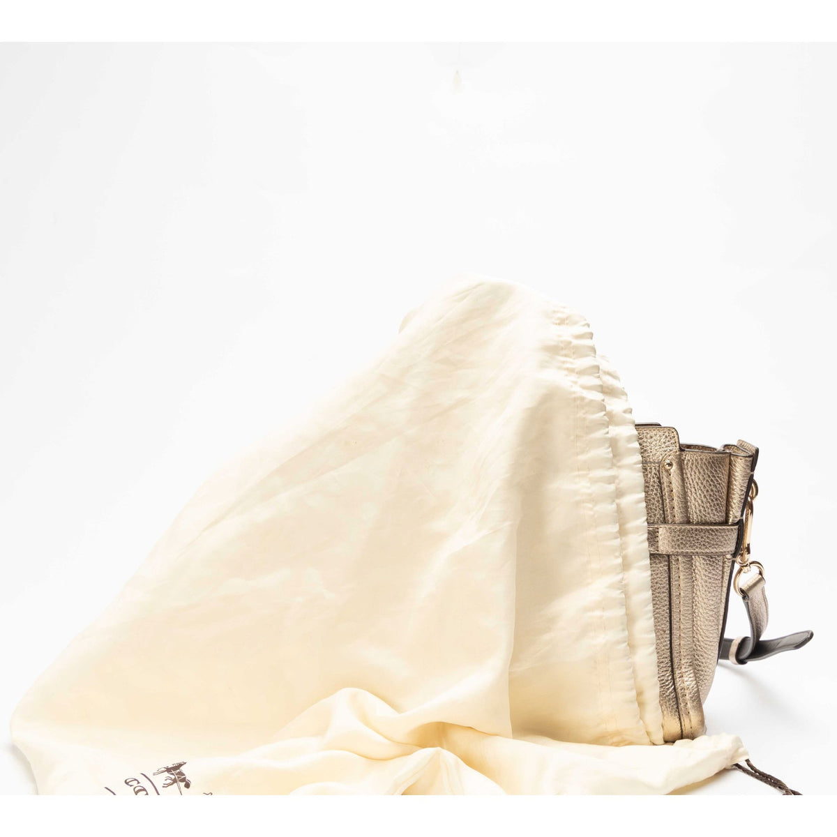 Coach Swagger Gold Satchel