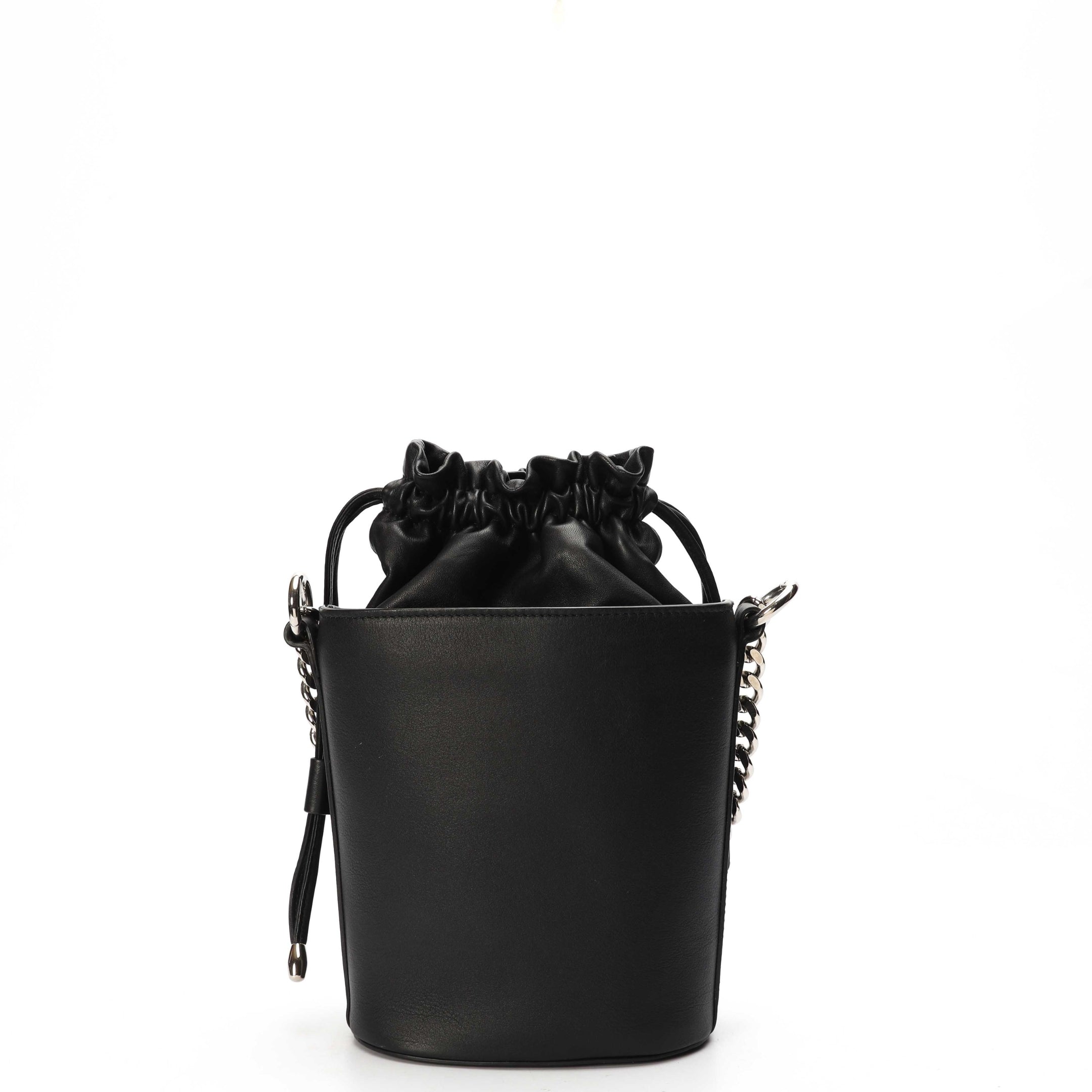 Giorgio Armani Black Drawstring Bucket Bag