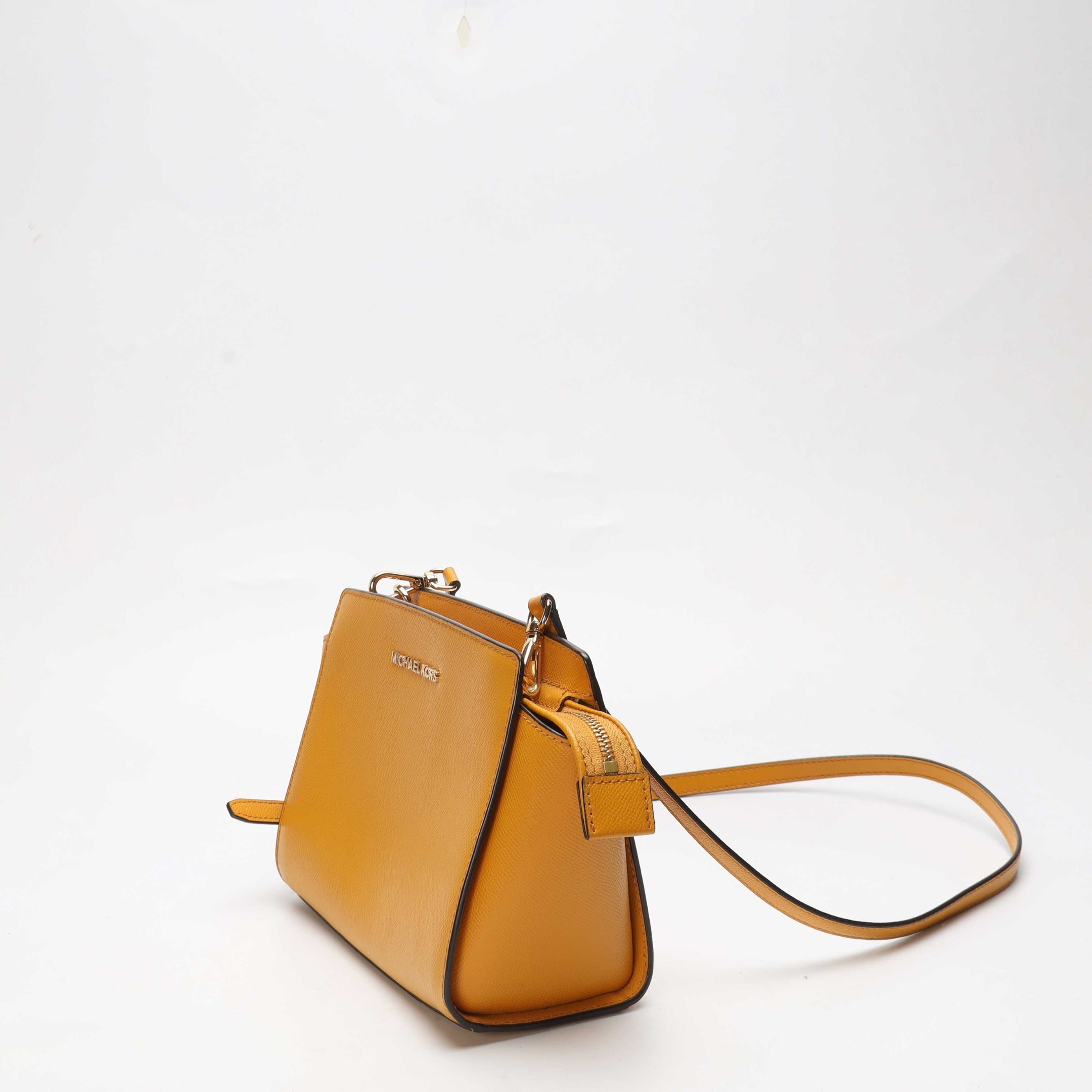 Michael Kors Selma Yellow Messenger Bag