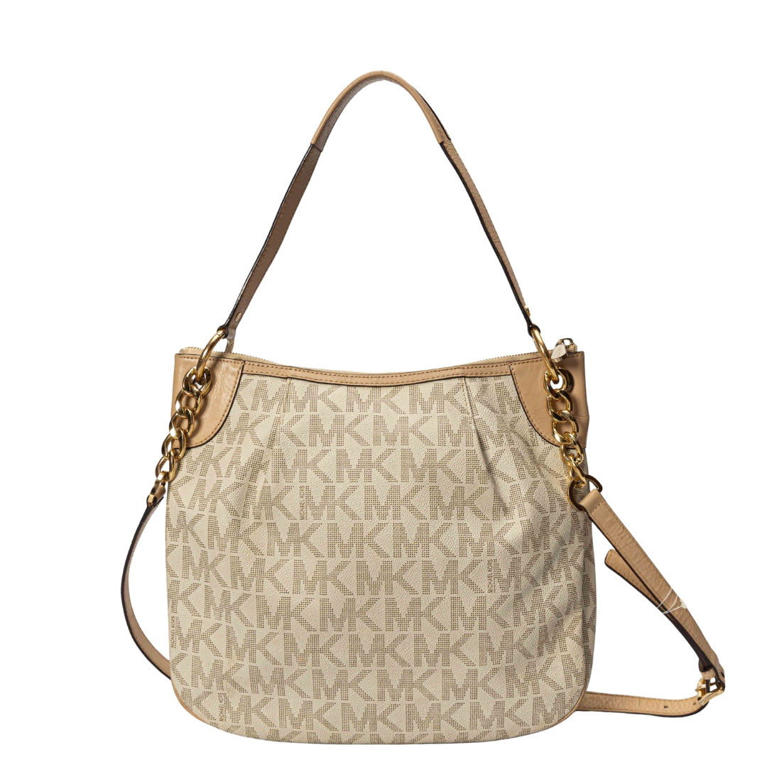 Michael Kors Off White Convertible Shoulder Bag