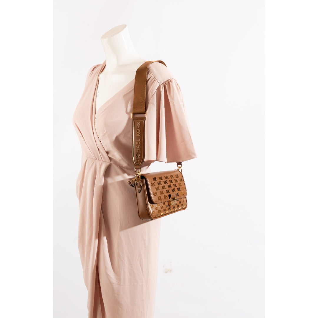Michael Kors Bradshaw Logo Embellished Convertible Shoulder Bag