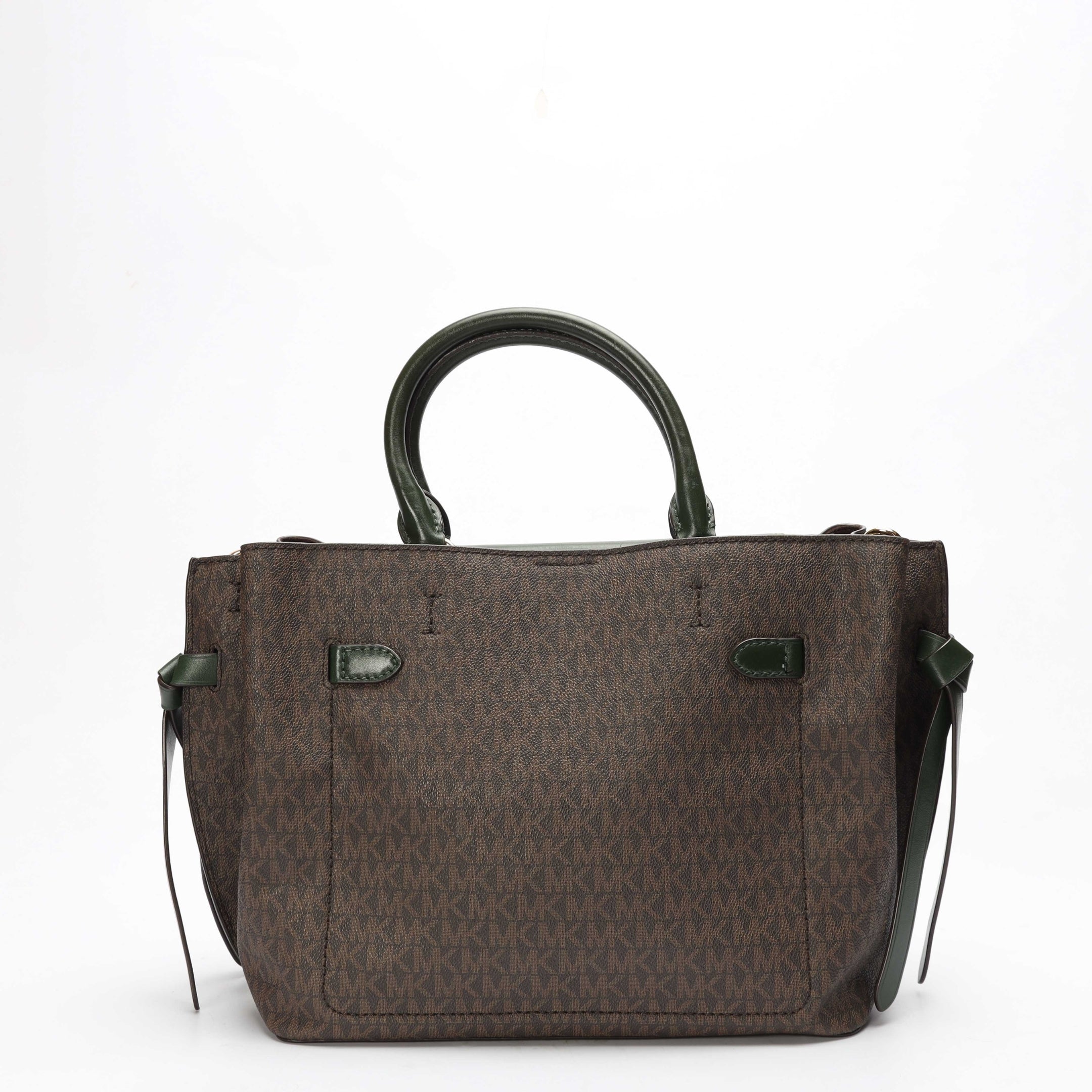 Michael Kors Hamilton Legacy Logo Belted Satchel