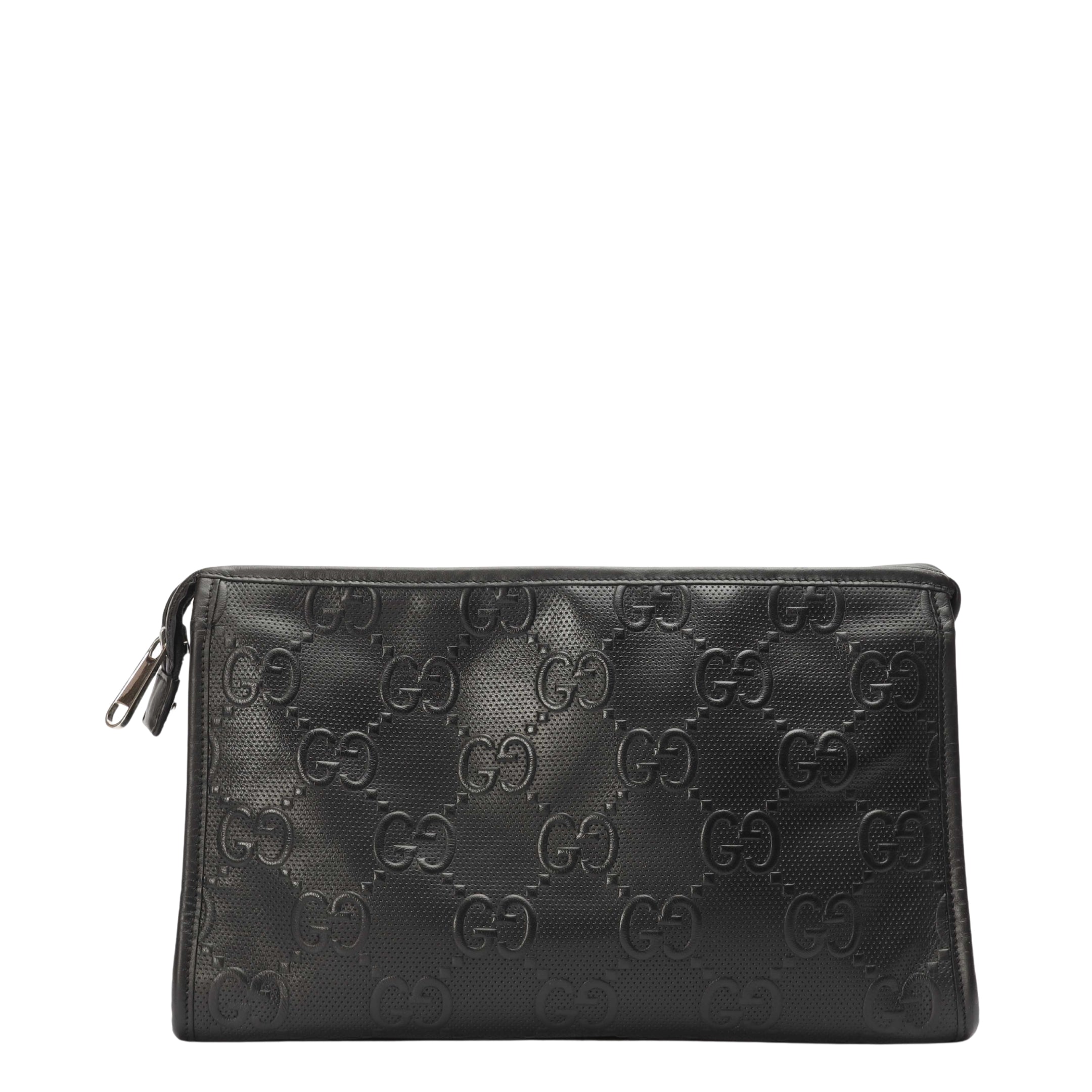 Gucci GG Black Jumbo Pouch