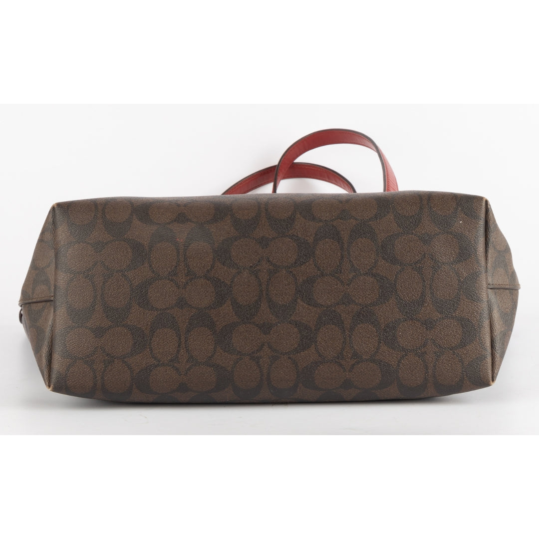 Coach Signature Canvas Gallery Tote Bag