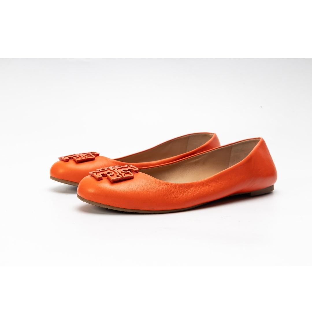 Tory Burch Ines Leather Ballet Flats