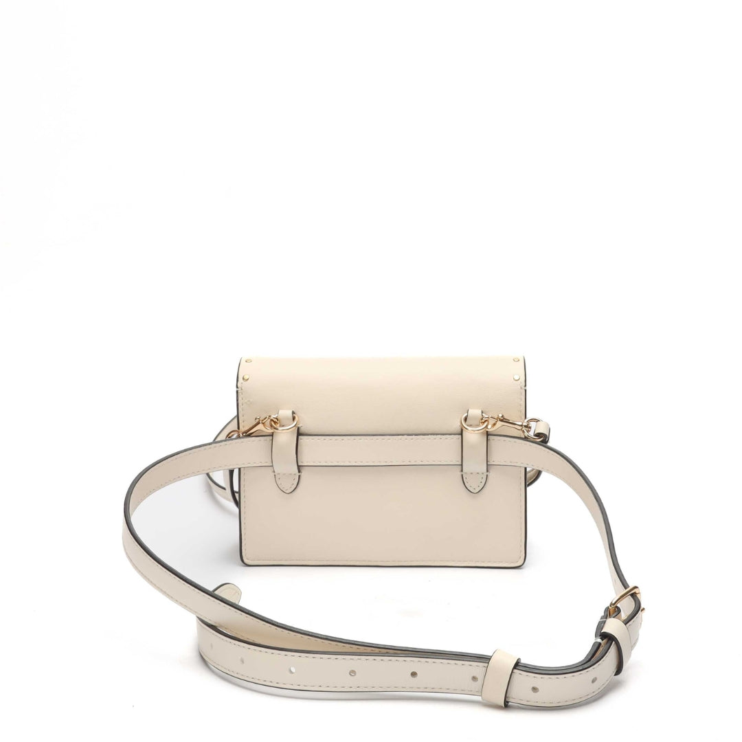 Coach Klare Rivets Foldover Belt Crossbody Bag