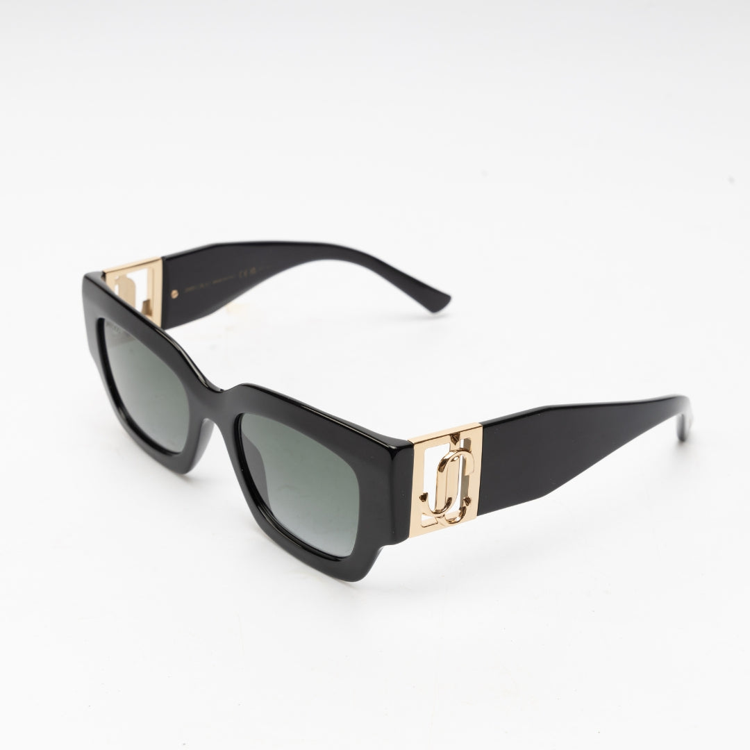 Jimmy Choo Nena Rectangle Frame Sunglasses