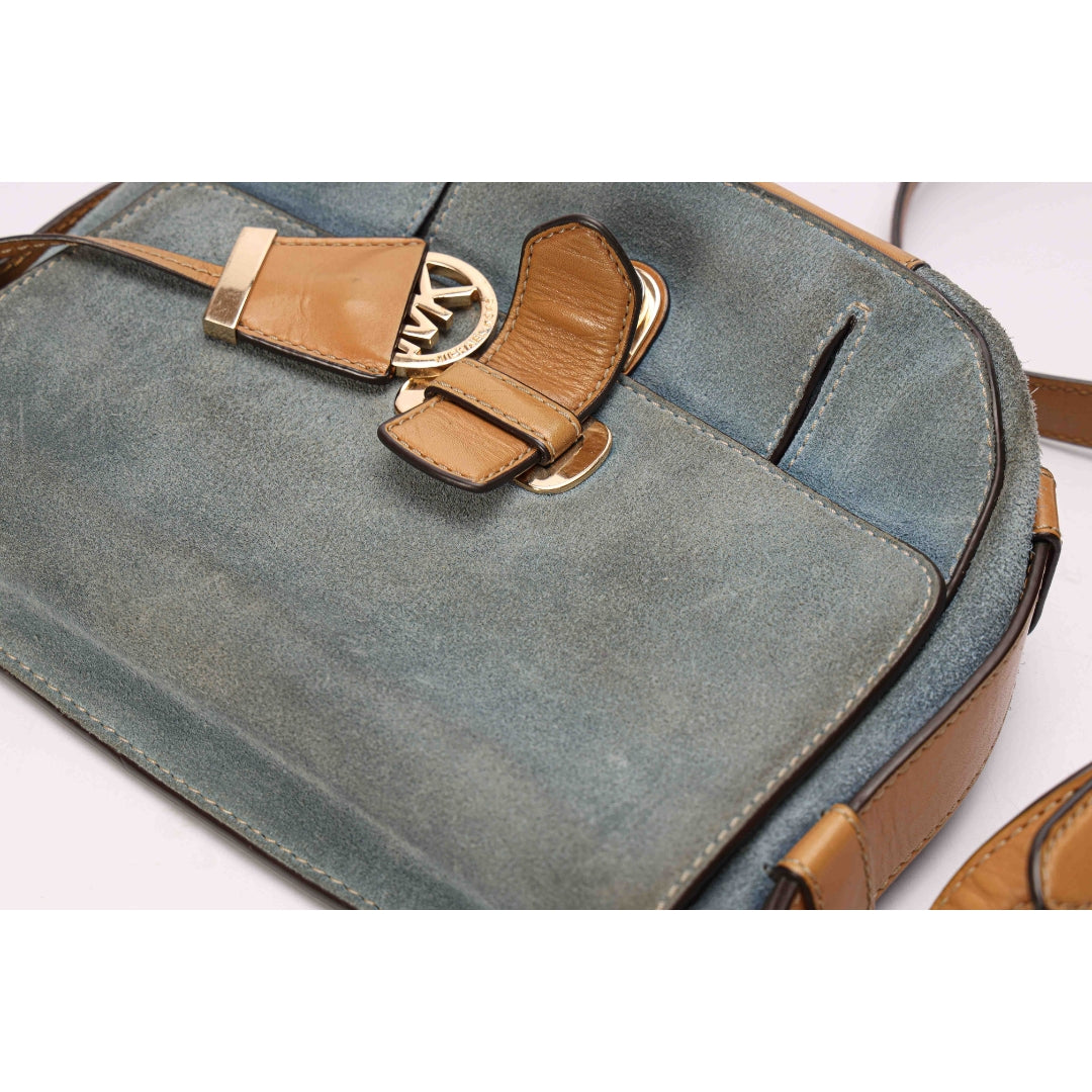 Michael Kors Romy Suede Crossbody Bag