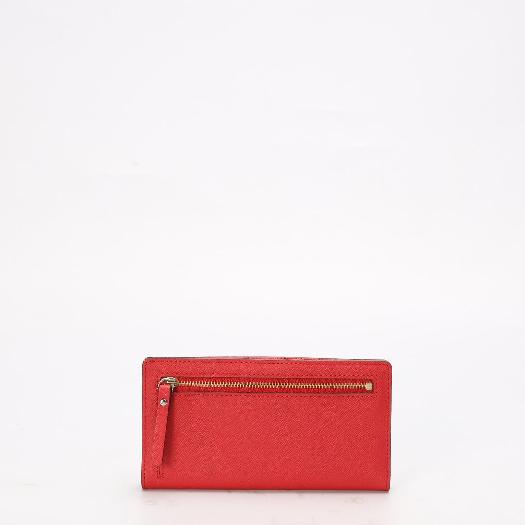 Kate Spade Laurel Red Bi-fold Wallet