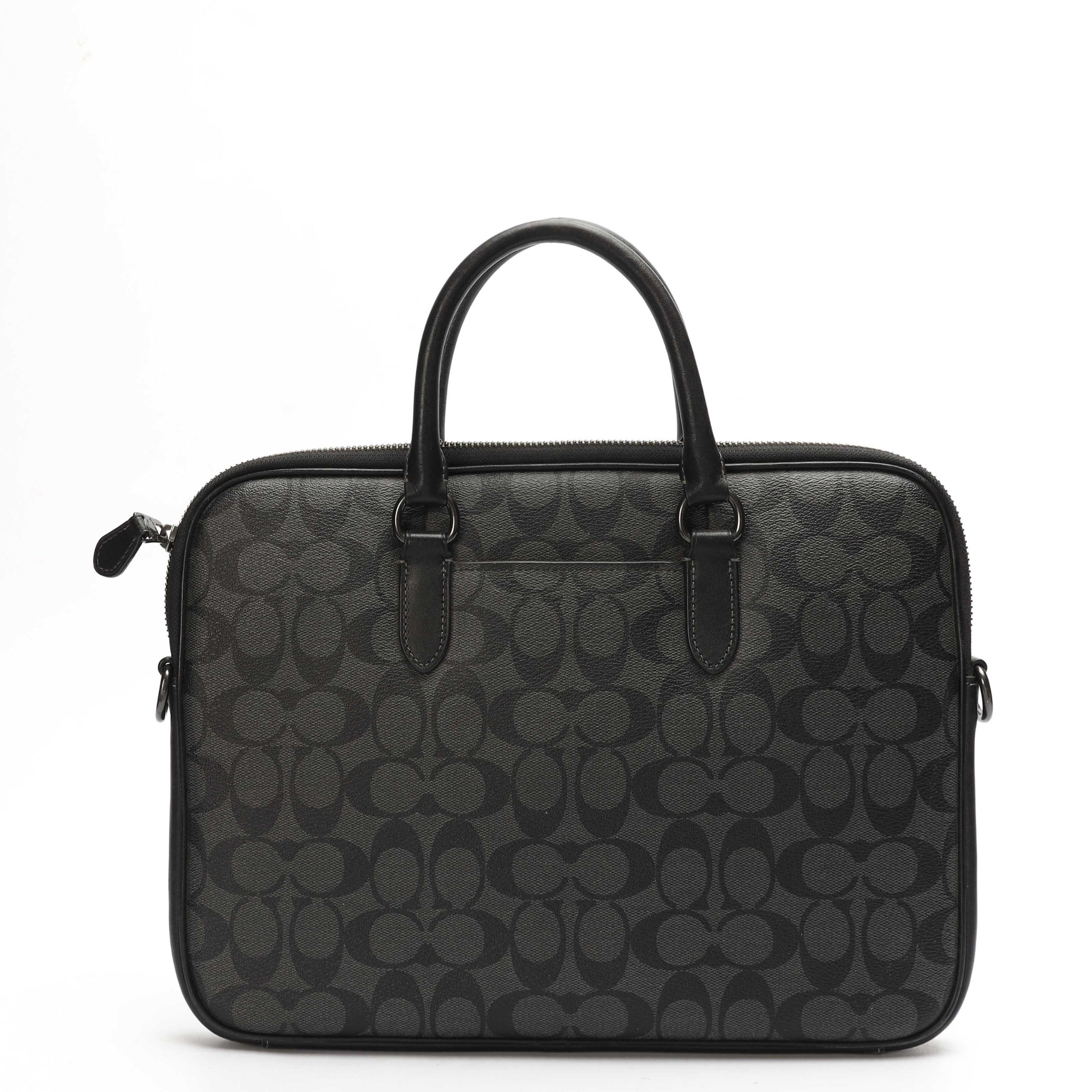 Coach Liam Signature Canvas Compact Briefcase